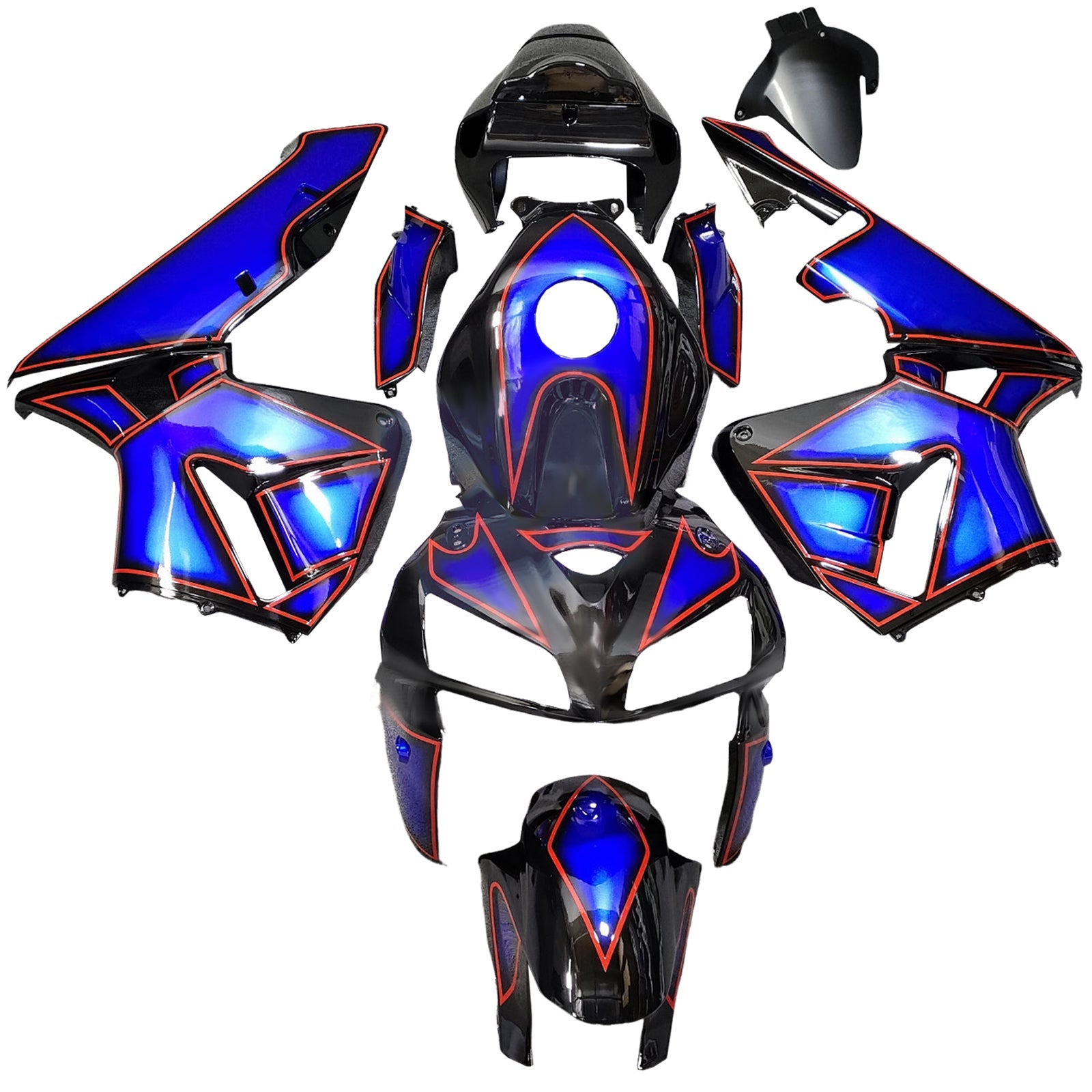 Injection Fairing Kit Bodywork Plastic ABS For Honda CBR600RR 2005-2006 F5