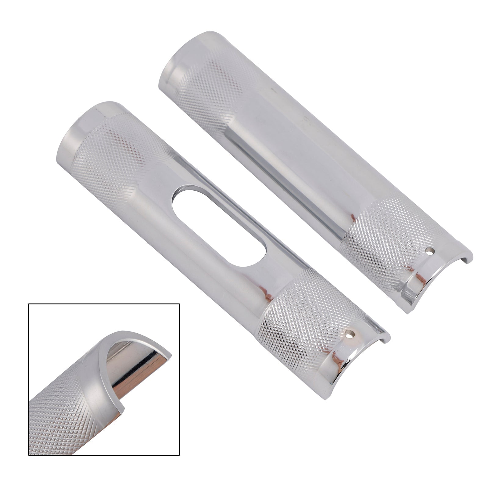 1-1.25" Diameter Rising Handlebar Adapter Chrome For Dyna Road Glide Road Kingw