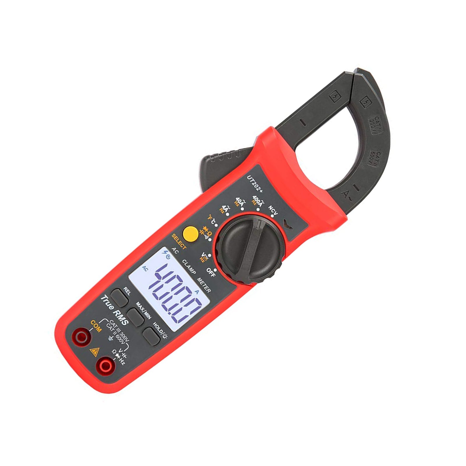 UT202+ Portable Multimeter Automatic Range True RMS Clamp Meter With LCD Display