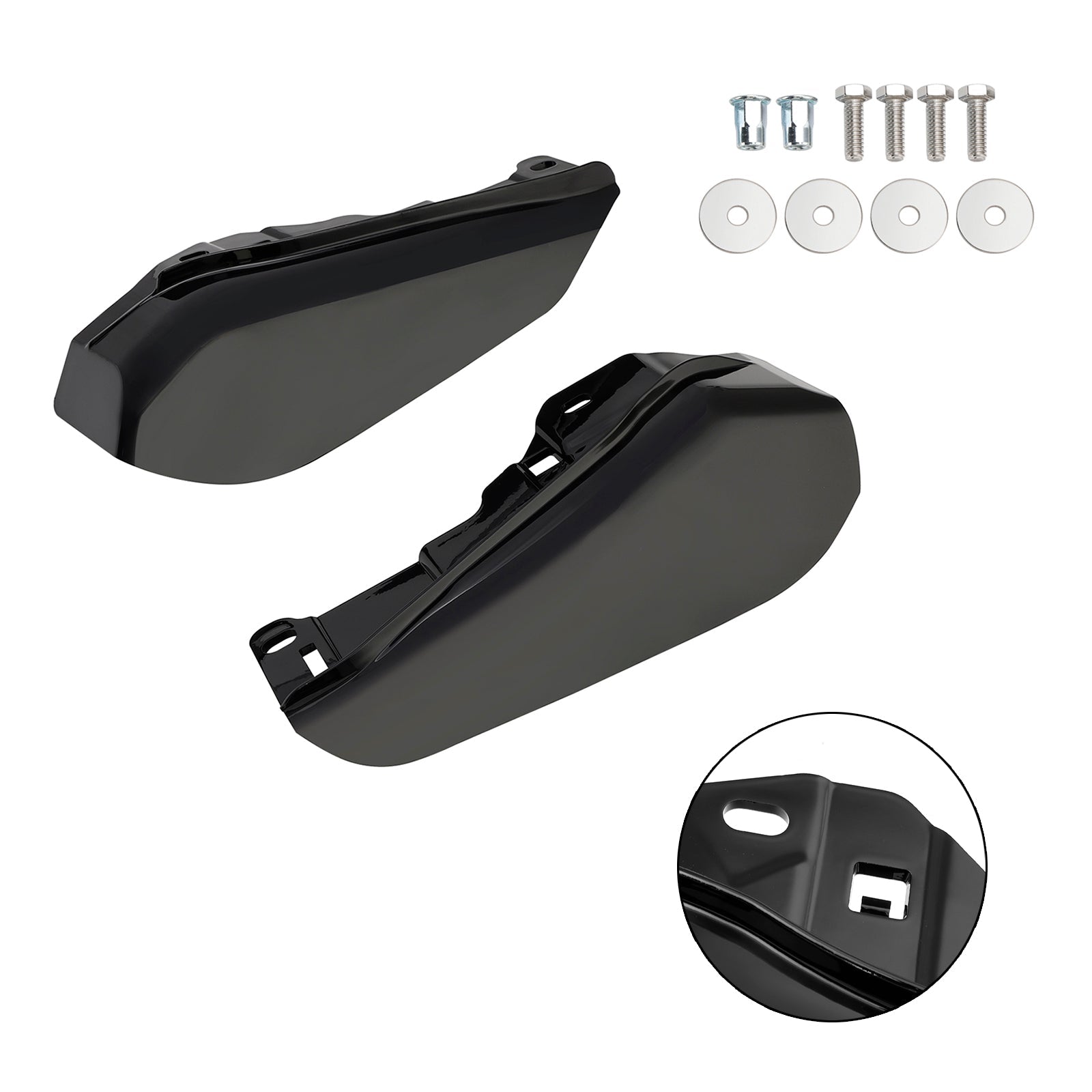 2023-2024 Touring CVO Street Glide Road Glide Mid-Frame Air Heat Deflector