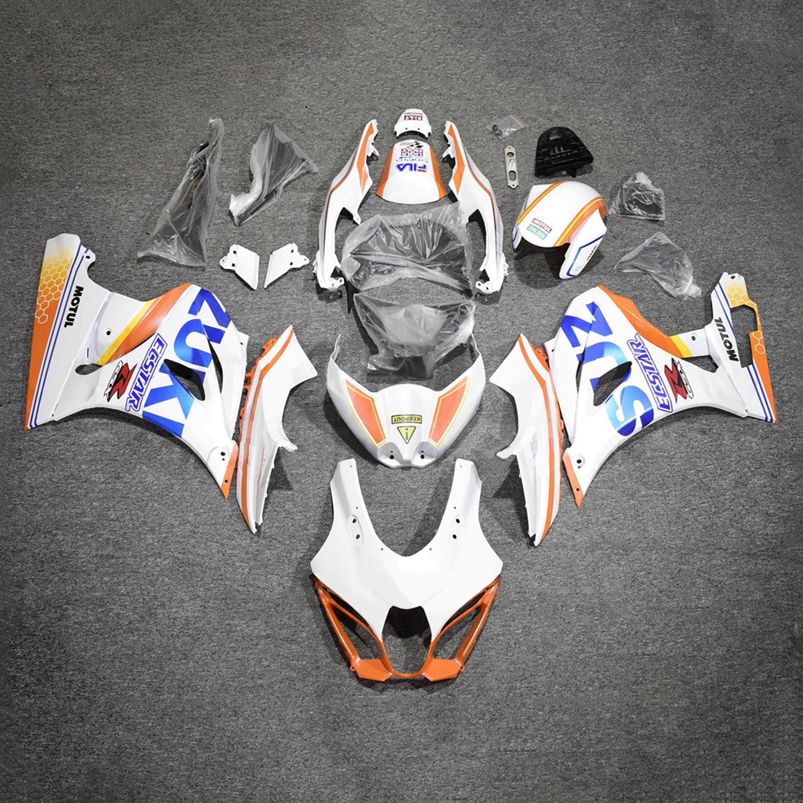 Injection Fairing Kit Bodywork Plastic ABS For Suzuki GSXR1000 2017-2025 K17
