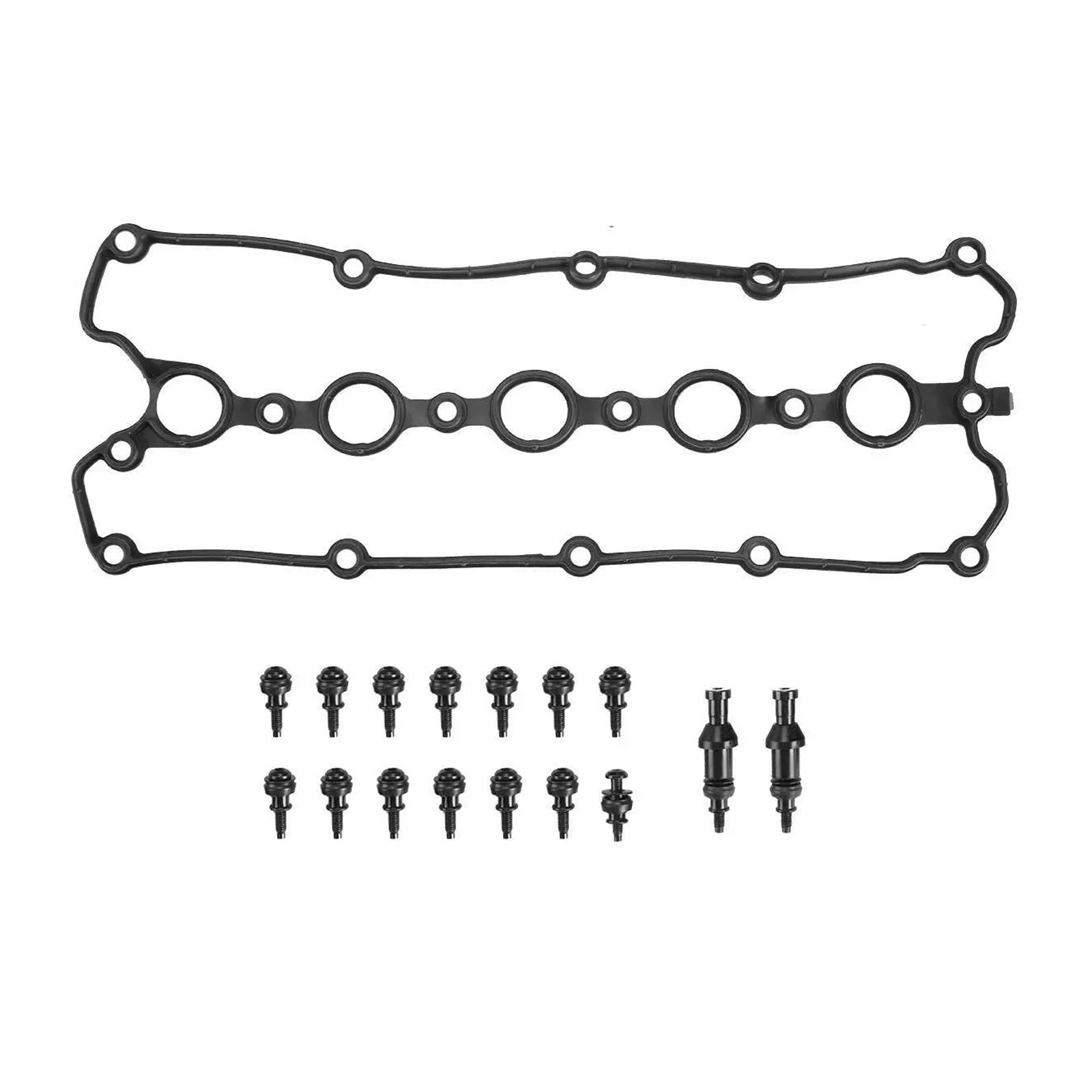 2006-2014 VW Beetle 2.5L Engine Valve Cover w/Gasket Bolts Cap 07K103469L 07K103469L