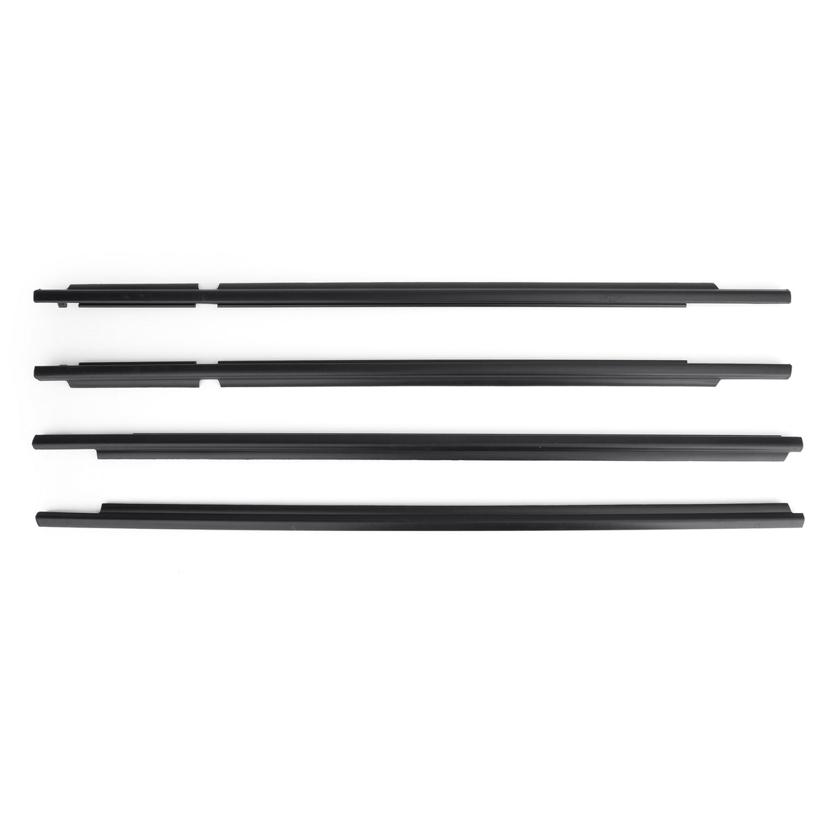 4PCS 75722-60080 Weatherstrip Window Belt Moulding Fits For LEXUS GX470 2003-2009