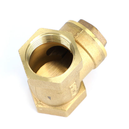 1/2" 3/4" 1" 2" Female Thread Brass Horizontal DN15 Non-Return Swing Check Valve, 3/4"
