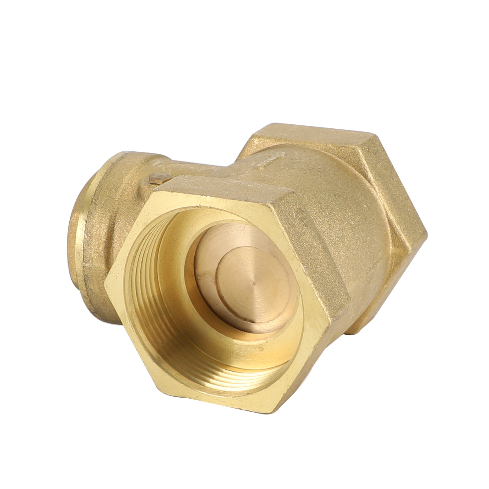1/2" 3/4" 1" 2" Female Thread Brass Horizontal DN15 Non-Return Swing Check Valve, 1-1/2"