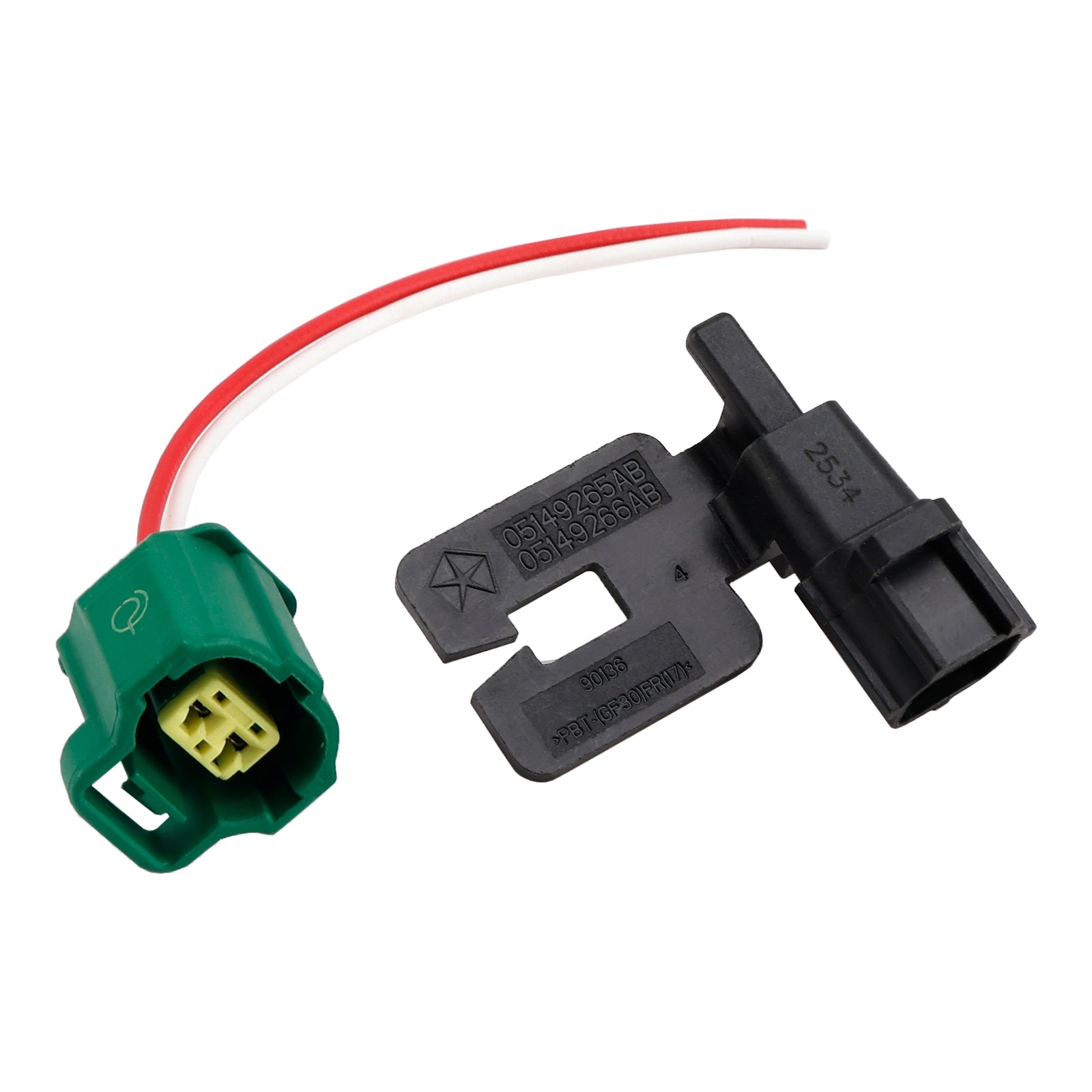 Ambient Air Temperature Sensor 68518243AA with Pigtail Connector Harness