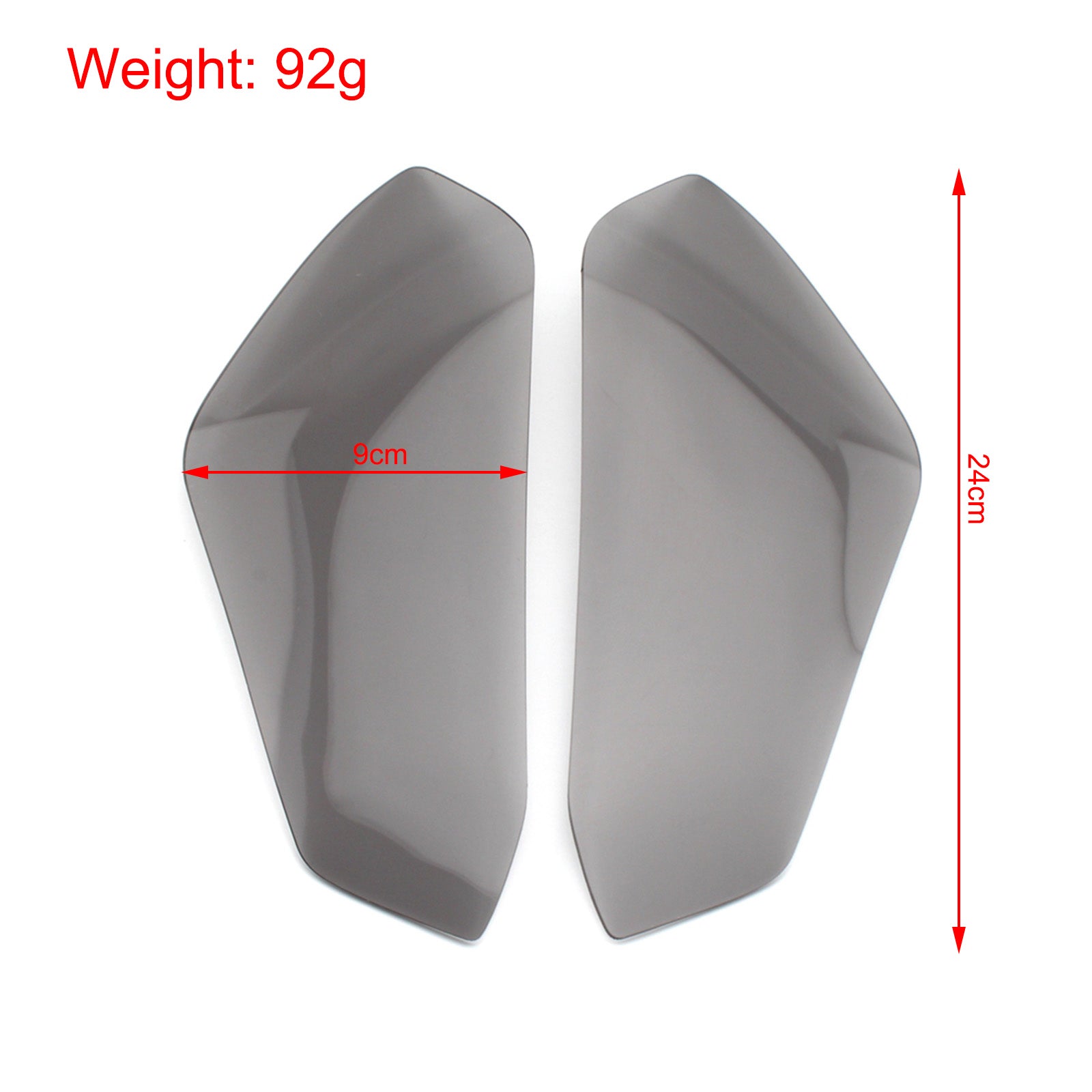 2017-2020 Honda Cbr1000Rr Front Headlight Lens Protection Cover Smoke Generic