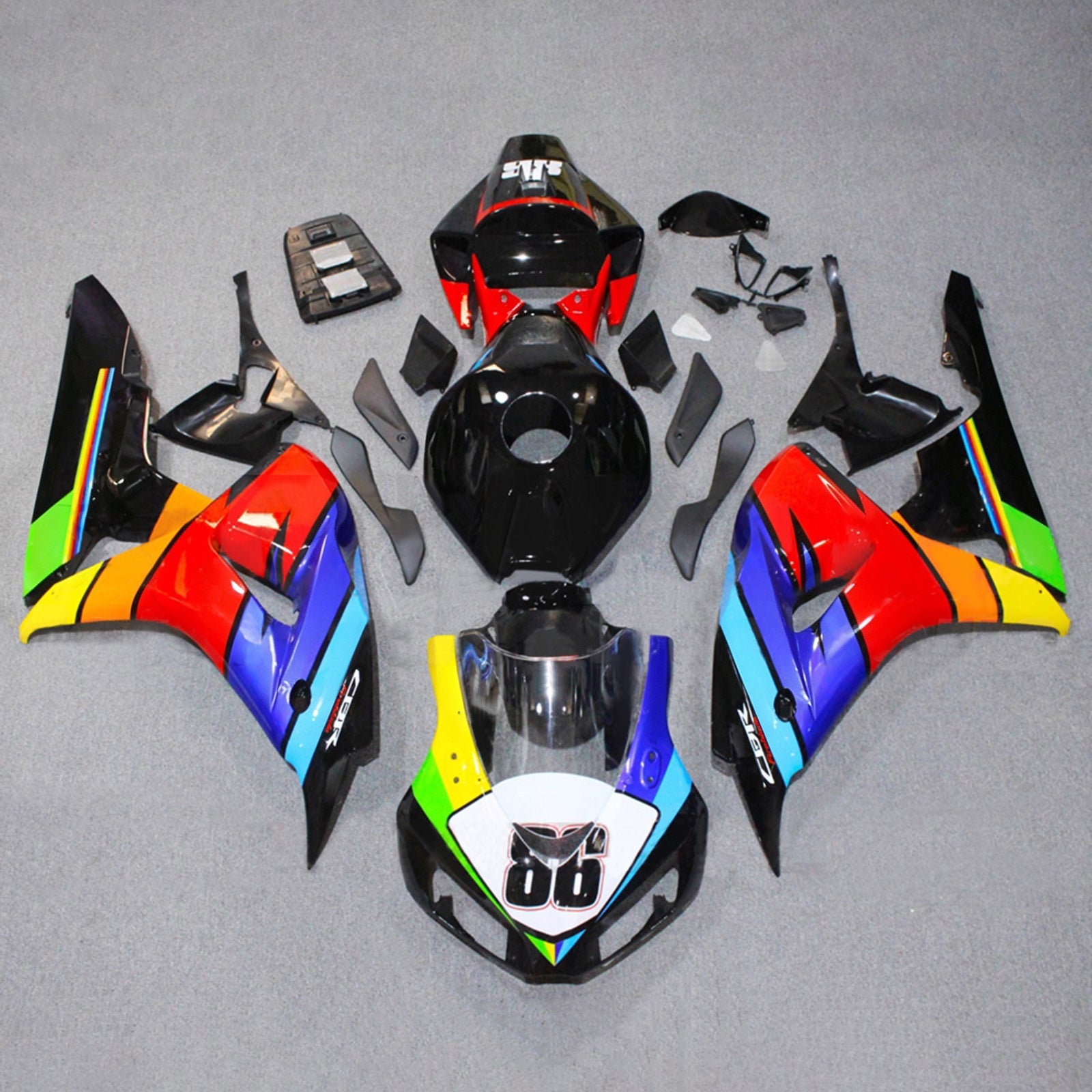 Injection Fairing Kit Bodywork Plastic ABS For Honda CBR1000RR 2006-2007