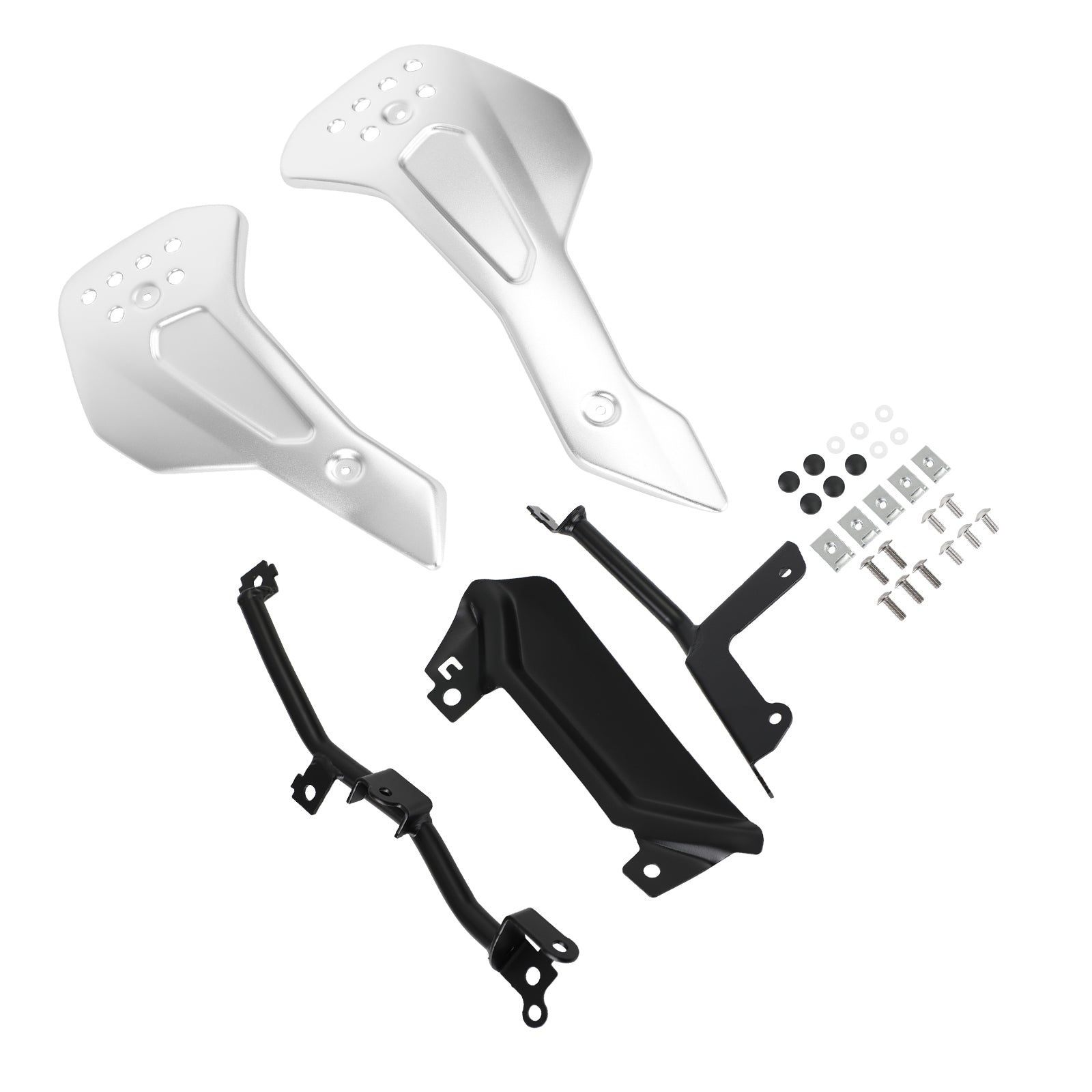 2021 Trident 660 Lower Engine Belly Protection Plates Side Fairing Generic