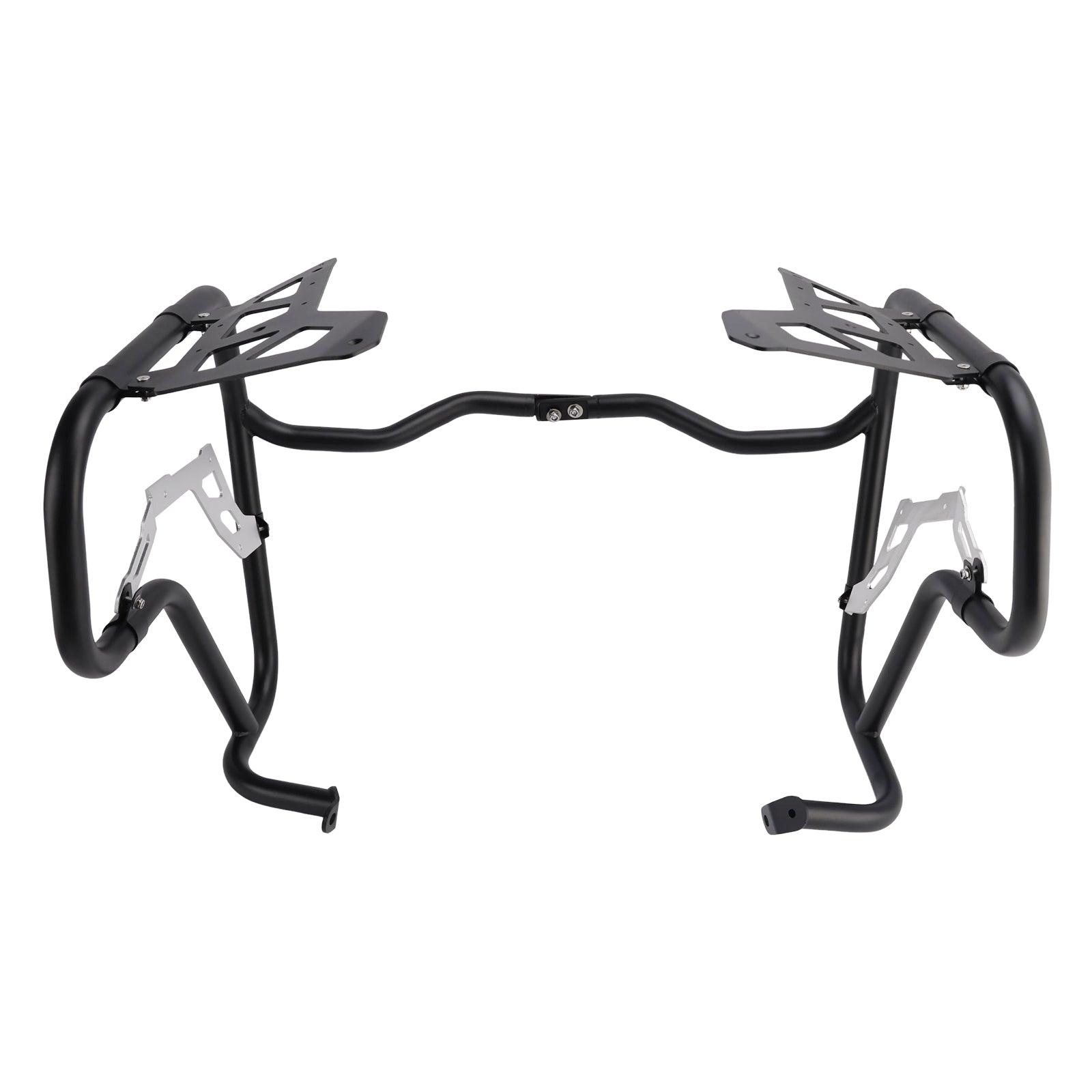 2024-2026 Fit Black For Bmw R1300Gs Crash Bar Lower Engine Guard Steel Frame Adv