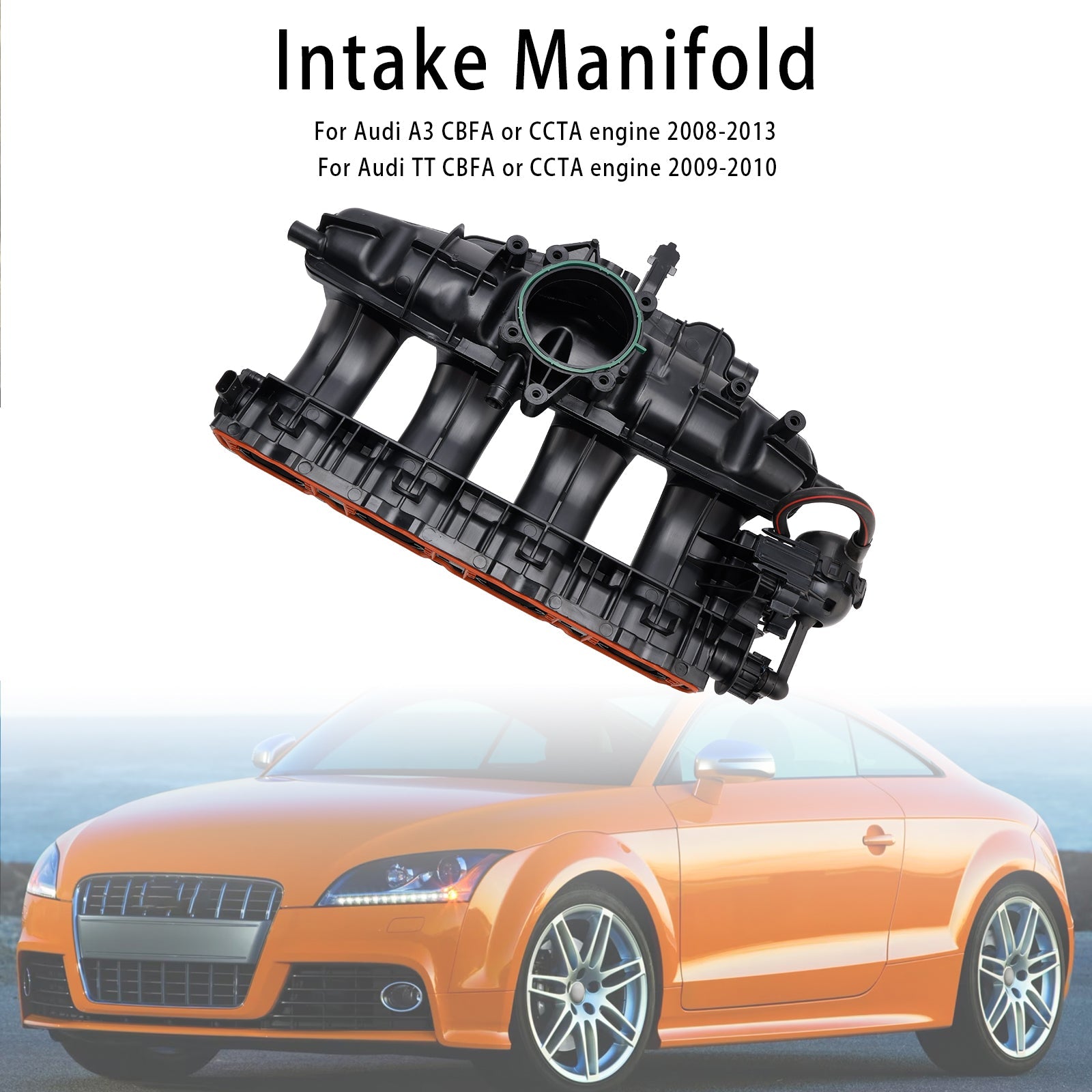 2010-2014 Seat Alhambra 710 2.0 MPV1984200147 Air Inlet Intake Manifold 06J133201BD