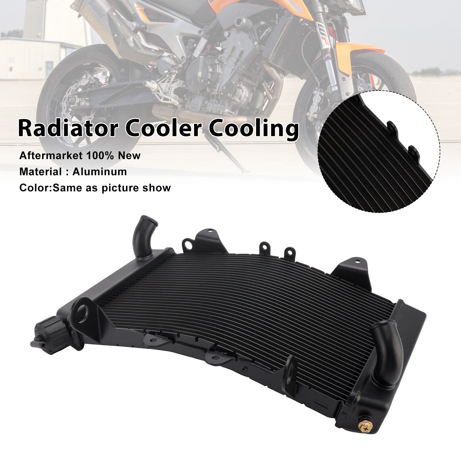 Radiator Cooling Engine Cooler Fit For 790 Duke 2018-2025 890 Duke 2021-2025