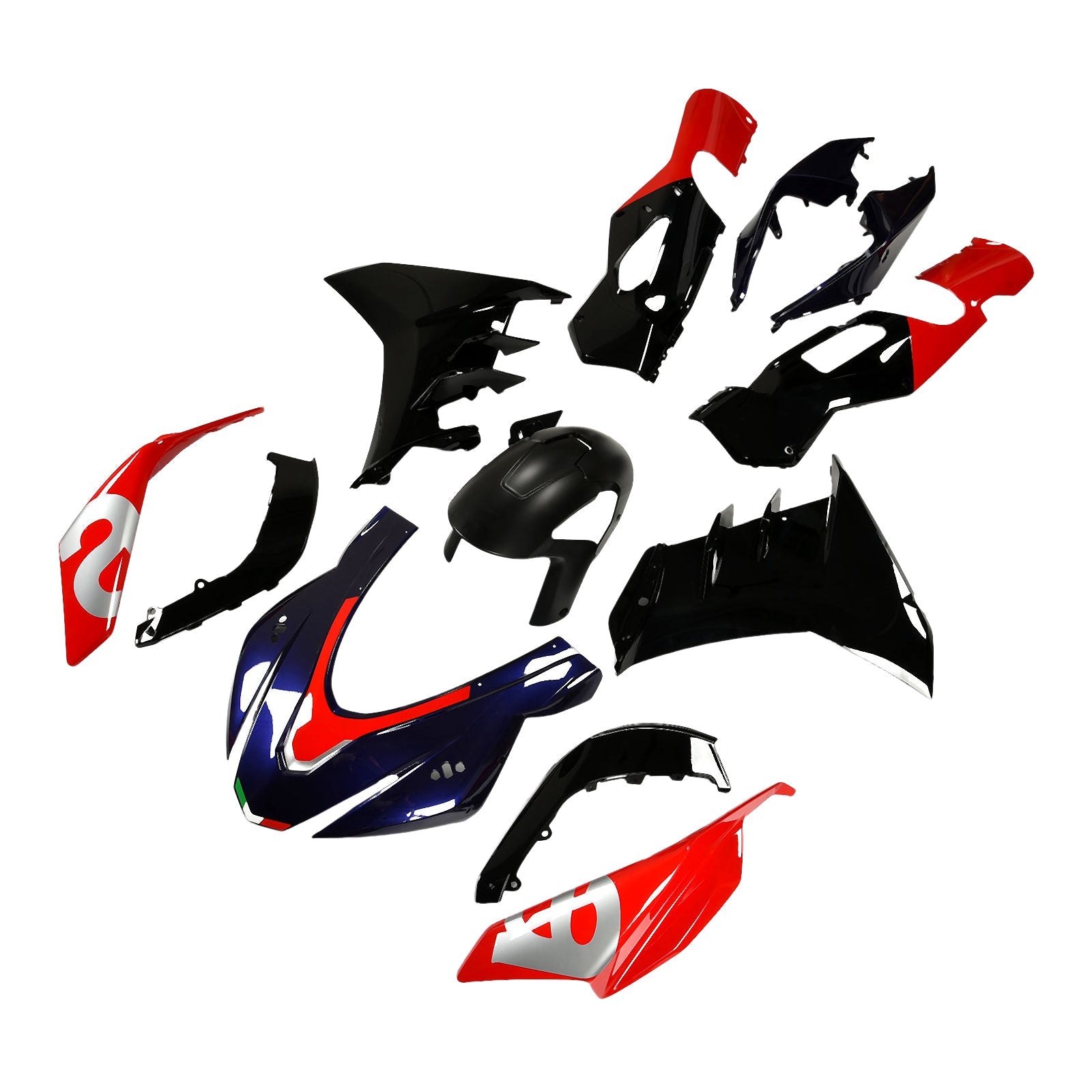 Injection ABS Plastic Bodywork Fairing Kit for Aprilia RSV4 2021-2024