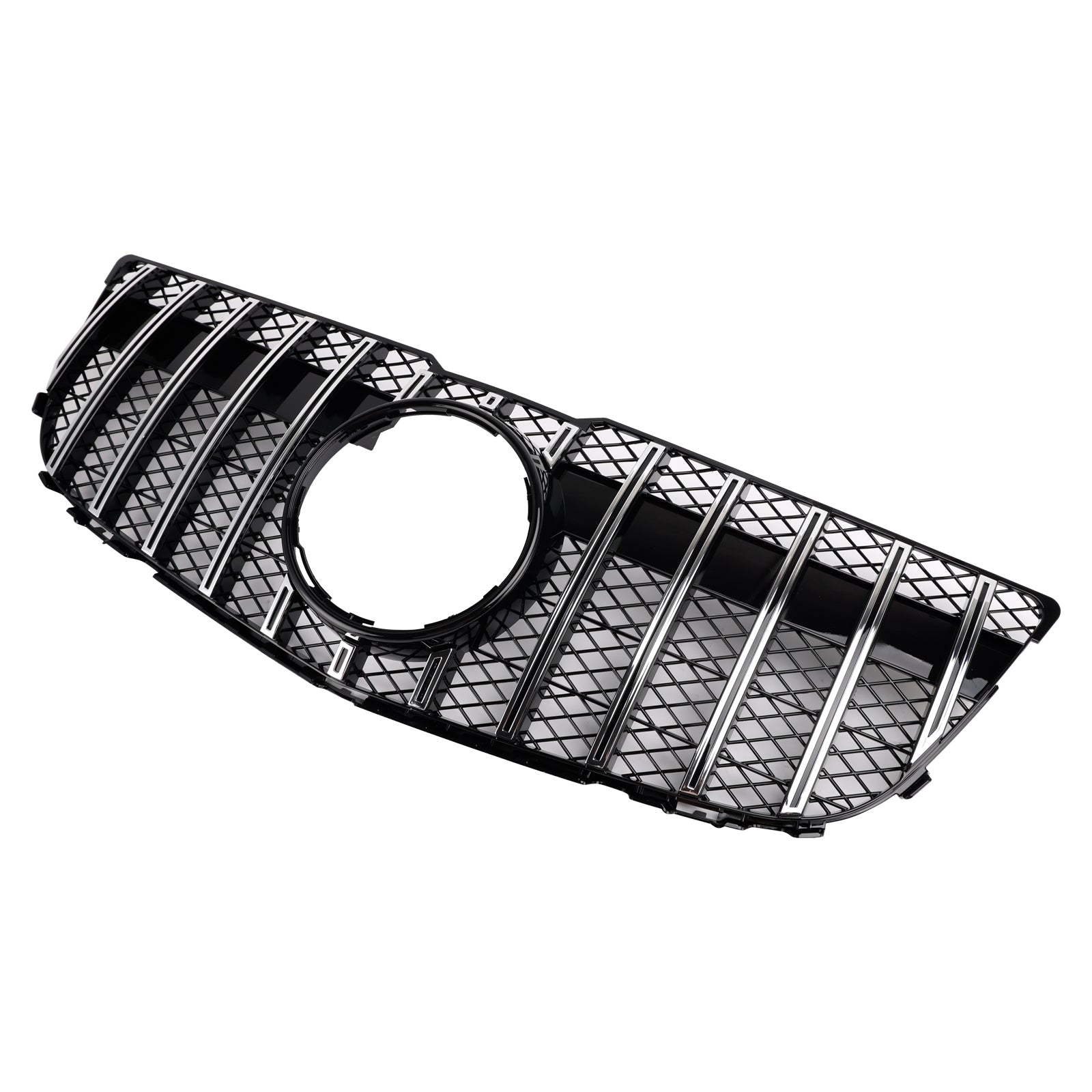 2013-2015 Mercedes Benz GLK X204 GT Front Grille Grill Mesh Chrome