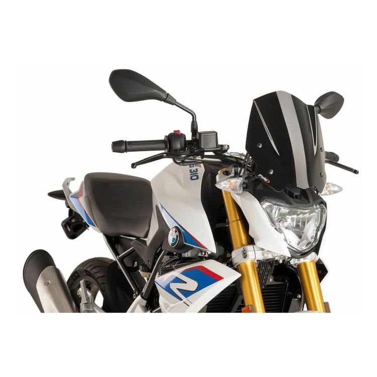 2017-2018 BMW G310R Motobike ABS Plastic Windshield Windscreen Black Generic