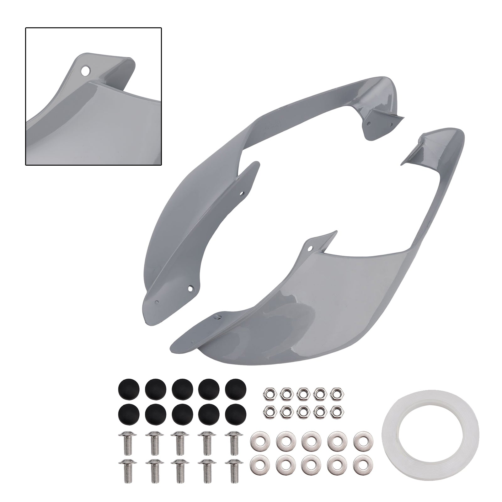 2021-2024 Yamaha YZF R1 R1M Front Side Winglets Wings Spoiler Fairing