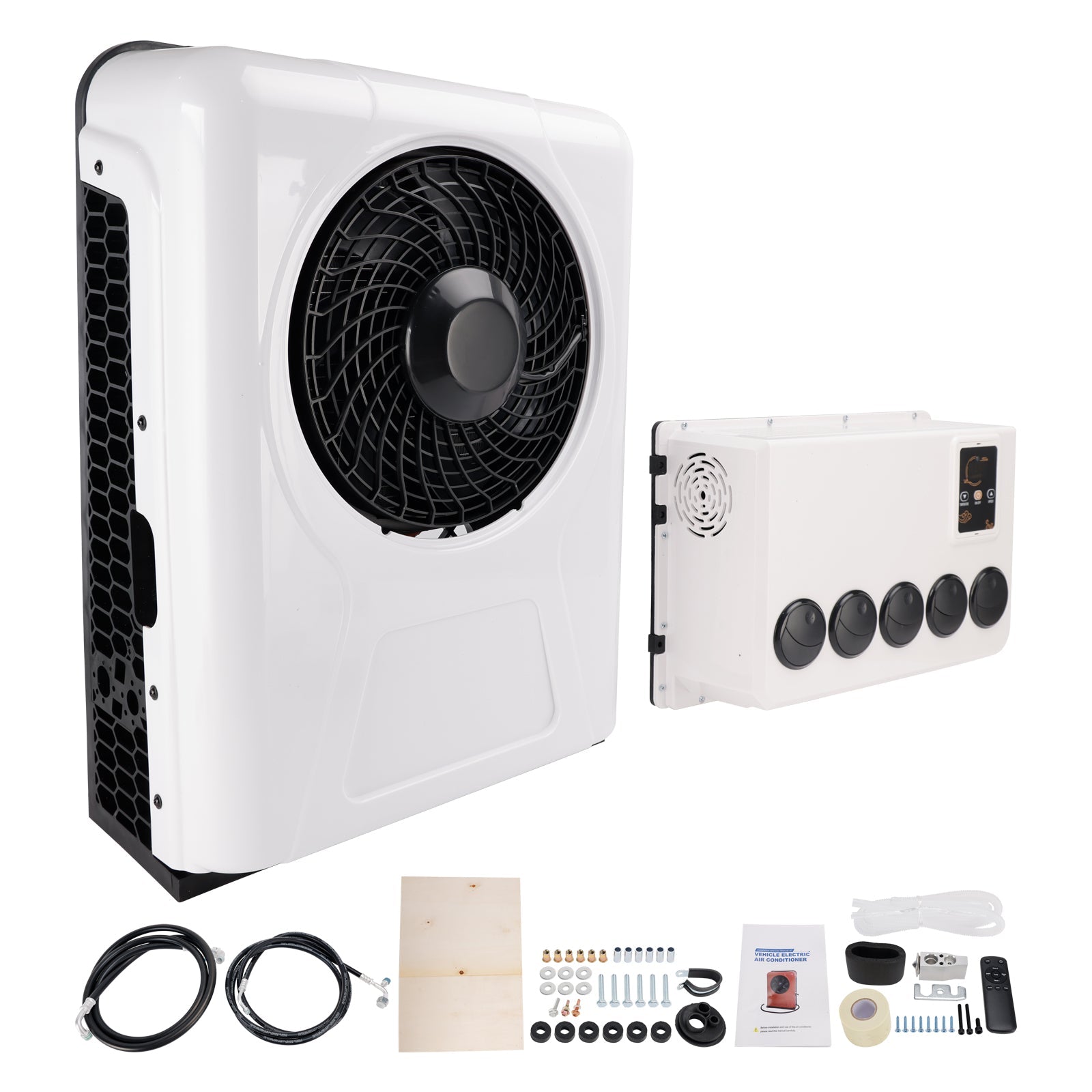 DC 24V RV Air Conditioner 13000btu Truck Split AC For Camping Trucks RVs Trailer