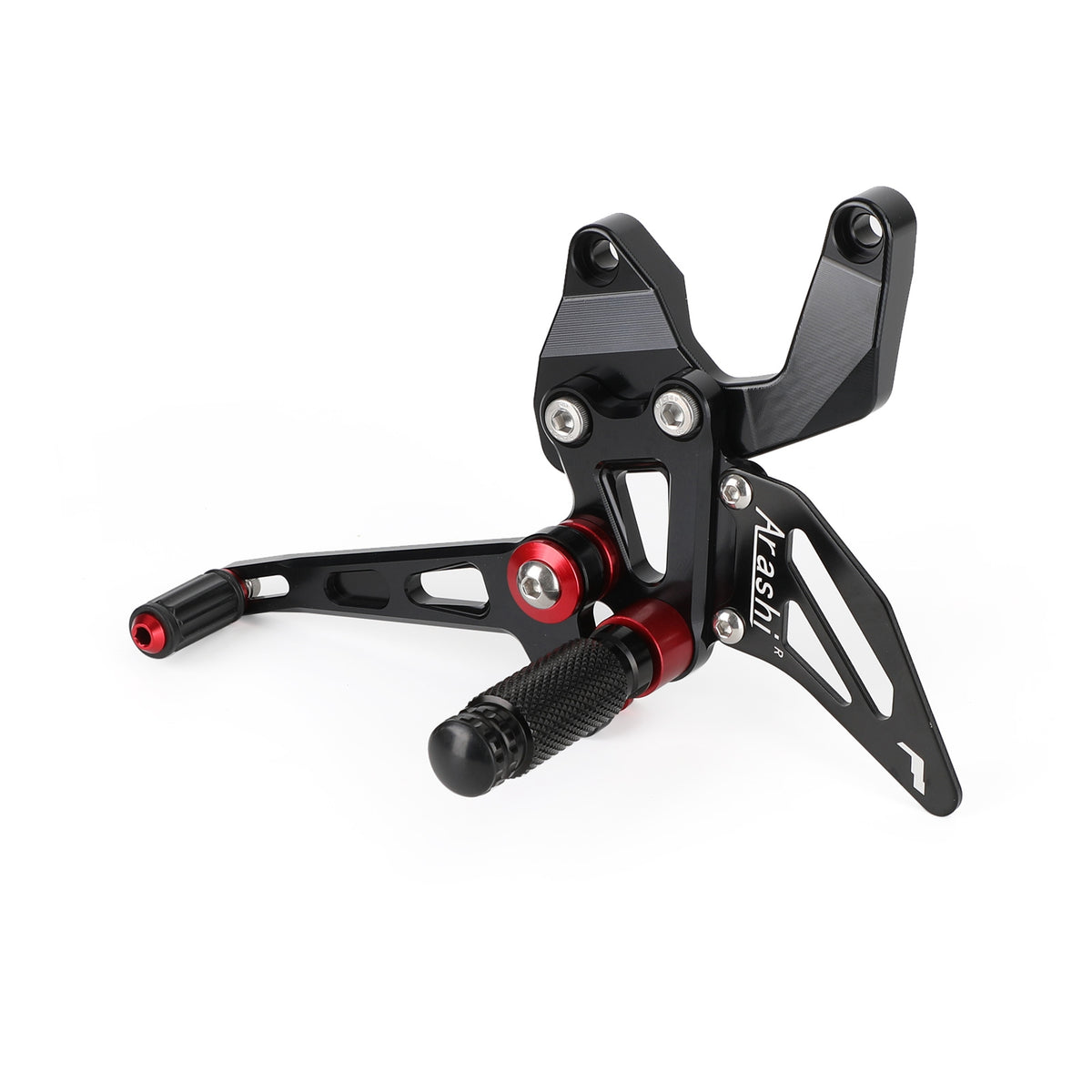 CNC Aluminum Rearsets Footpegs Black Fit for Kawasaki Z900 Z 900 2021 2022