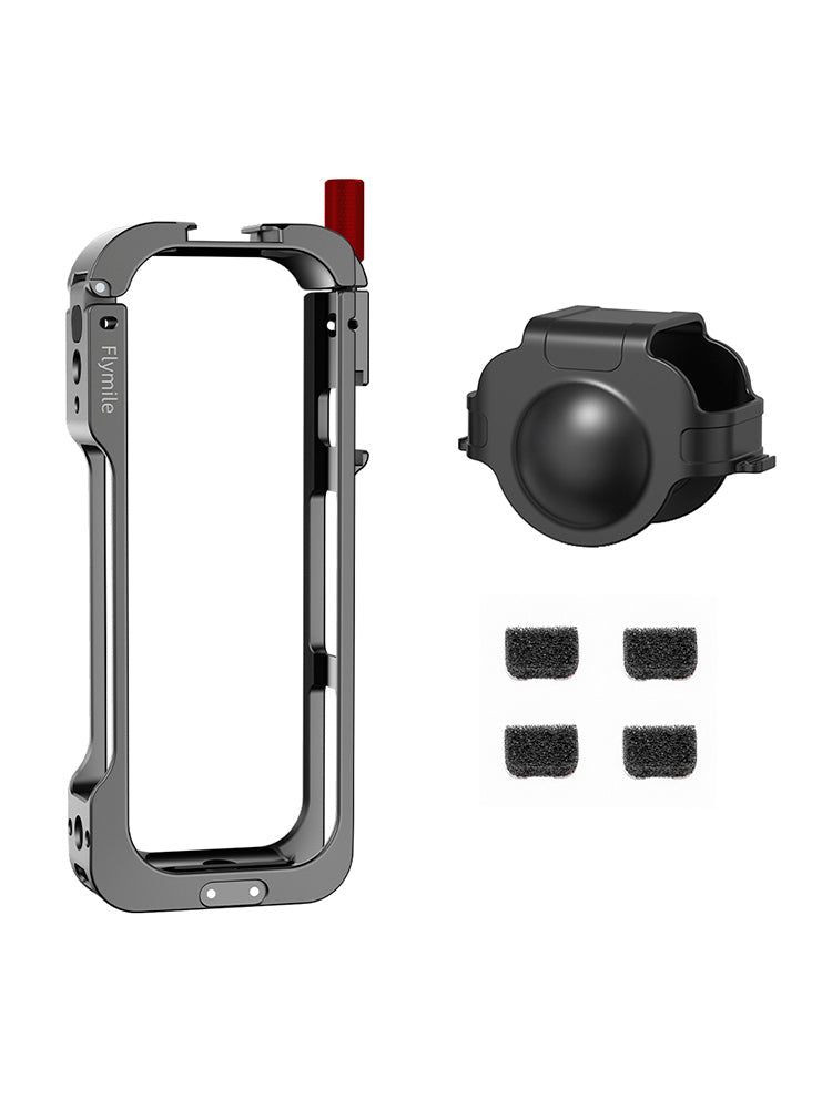 Camera Accessories Protective Frame Case With Lens Cover Kit For Insta360 X5