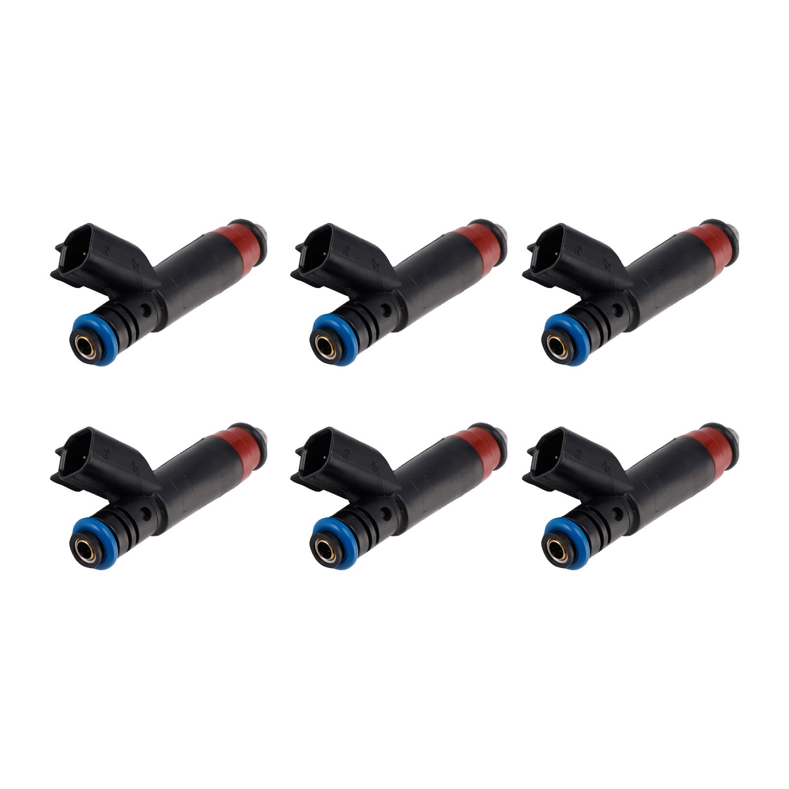 2006-2007 For Ford Taurus 3.0L V6 6Pcs Fuel Injector 6F1E-A4A 6F1EA4A
