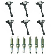 2007-2018 Nissan Altima 3.5L V6 6 Ignition coil+6 Spark Plug UF550 2-50150 C1670,2-50150 Generic