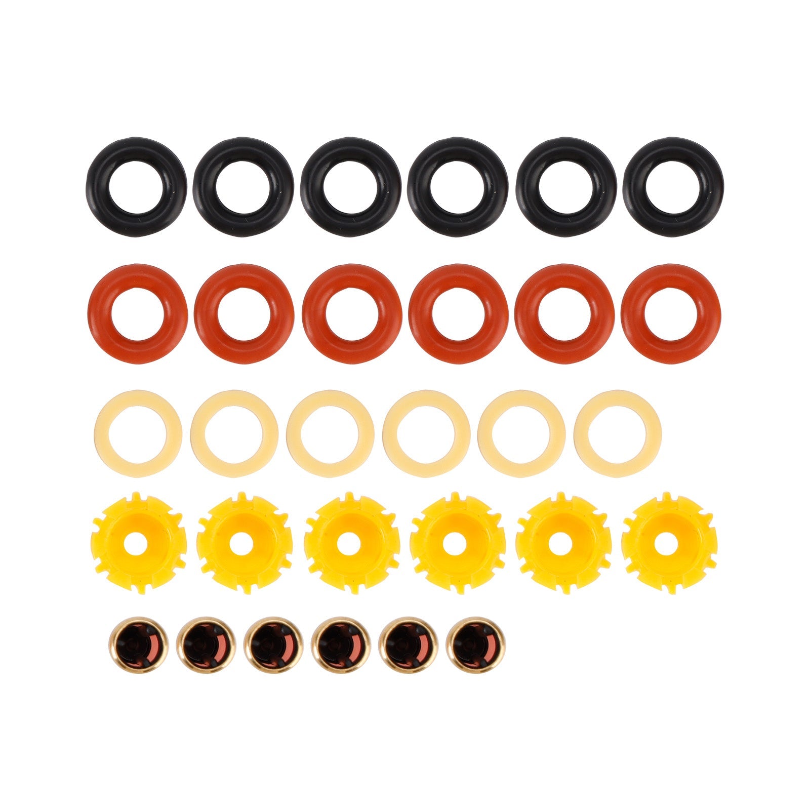 Fuel Injector Seal O-Ring 0280150414 Fit BMW 5 Series E34 87-93 E39 1995-2003