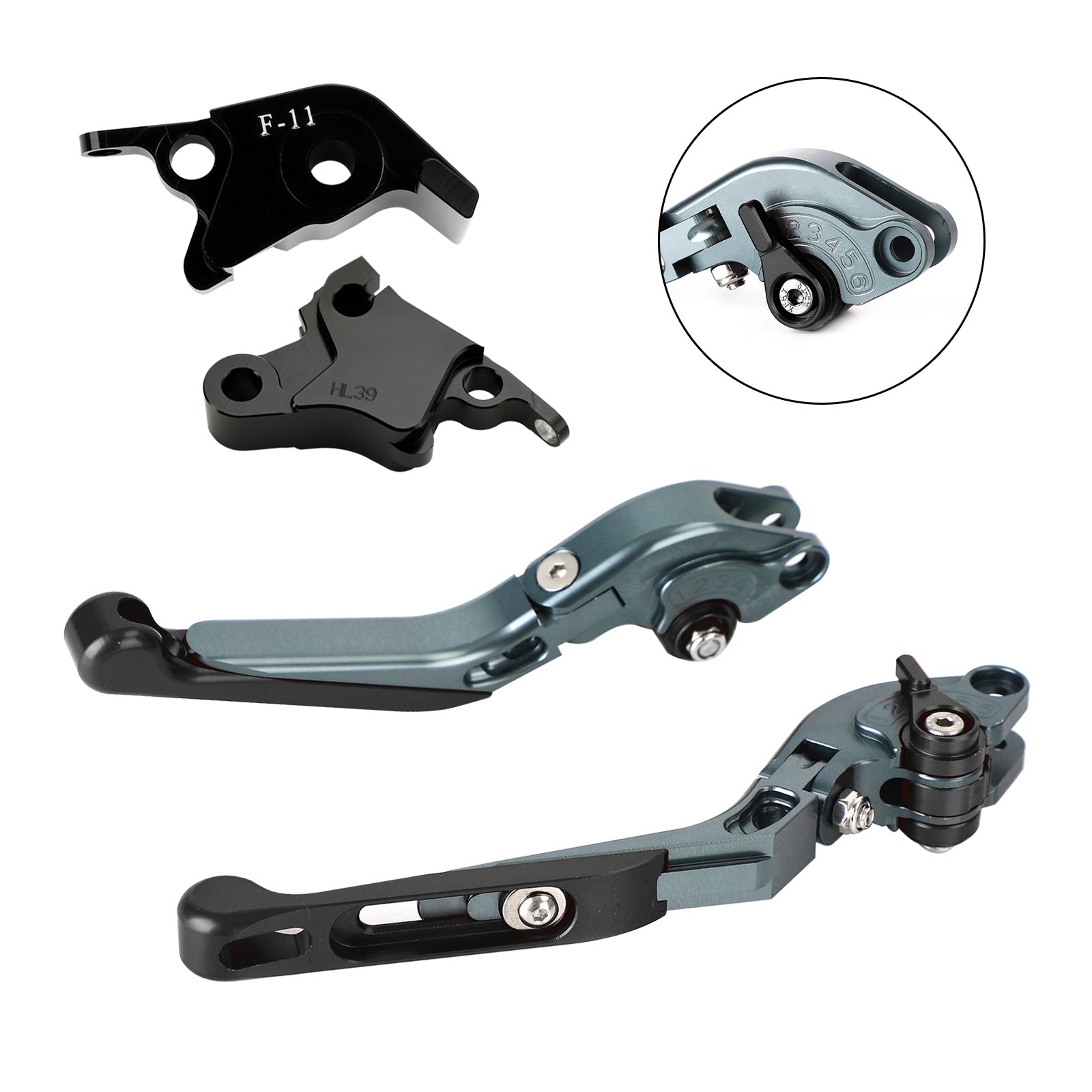 2021-2022 CFMOTO 700CL-X Sport Adjustable Clutch Brake Lever