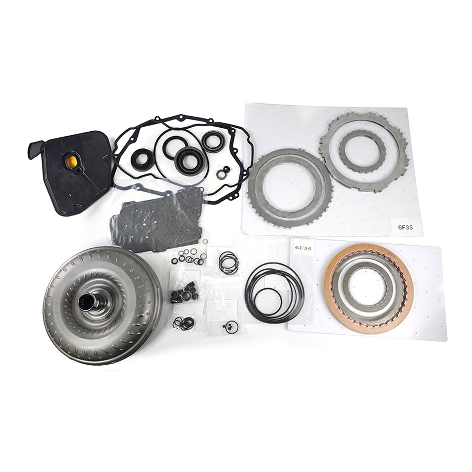 2013-on Ford 2.0L 6F35 Transmission Rebuild Kit With Torque Converter