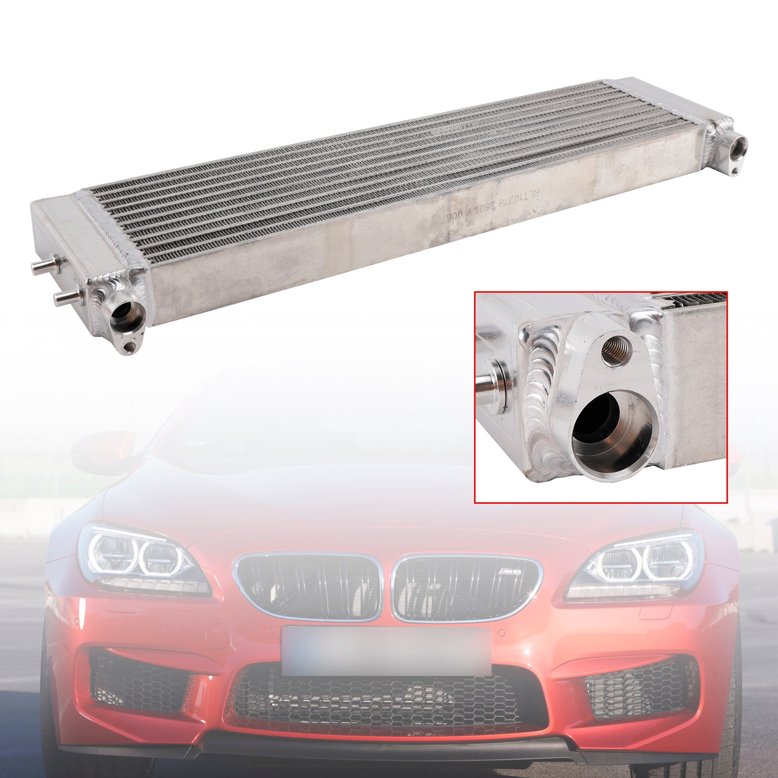 Engine Oil Cooler 17212284260 For BMW F06 F12 F10 F13 M5 M6 M8 4.4L 2011-2018