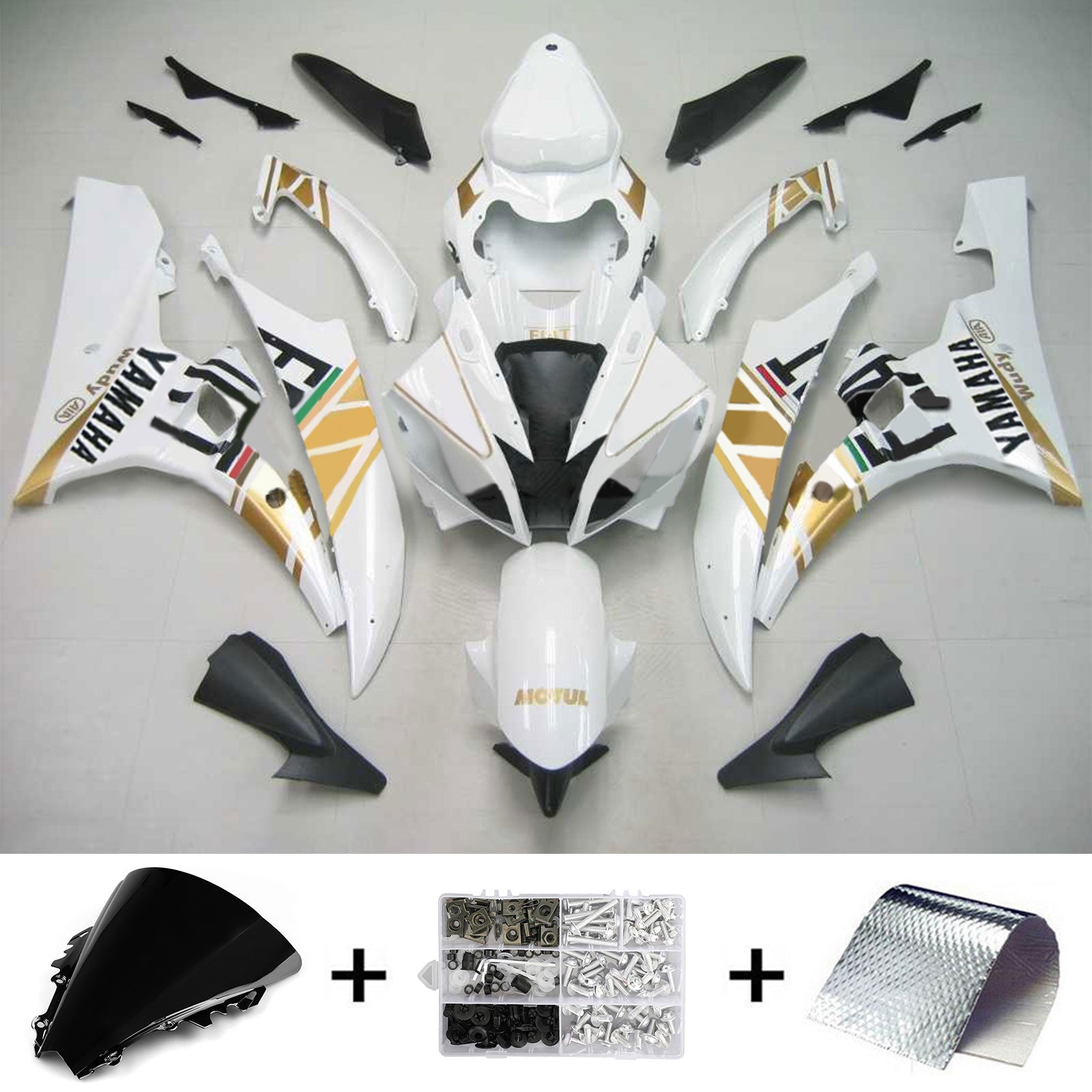 2006-2007 Yamaha YZF 600 R6 Fairing Kit Generic
