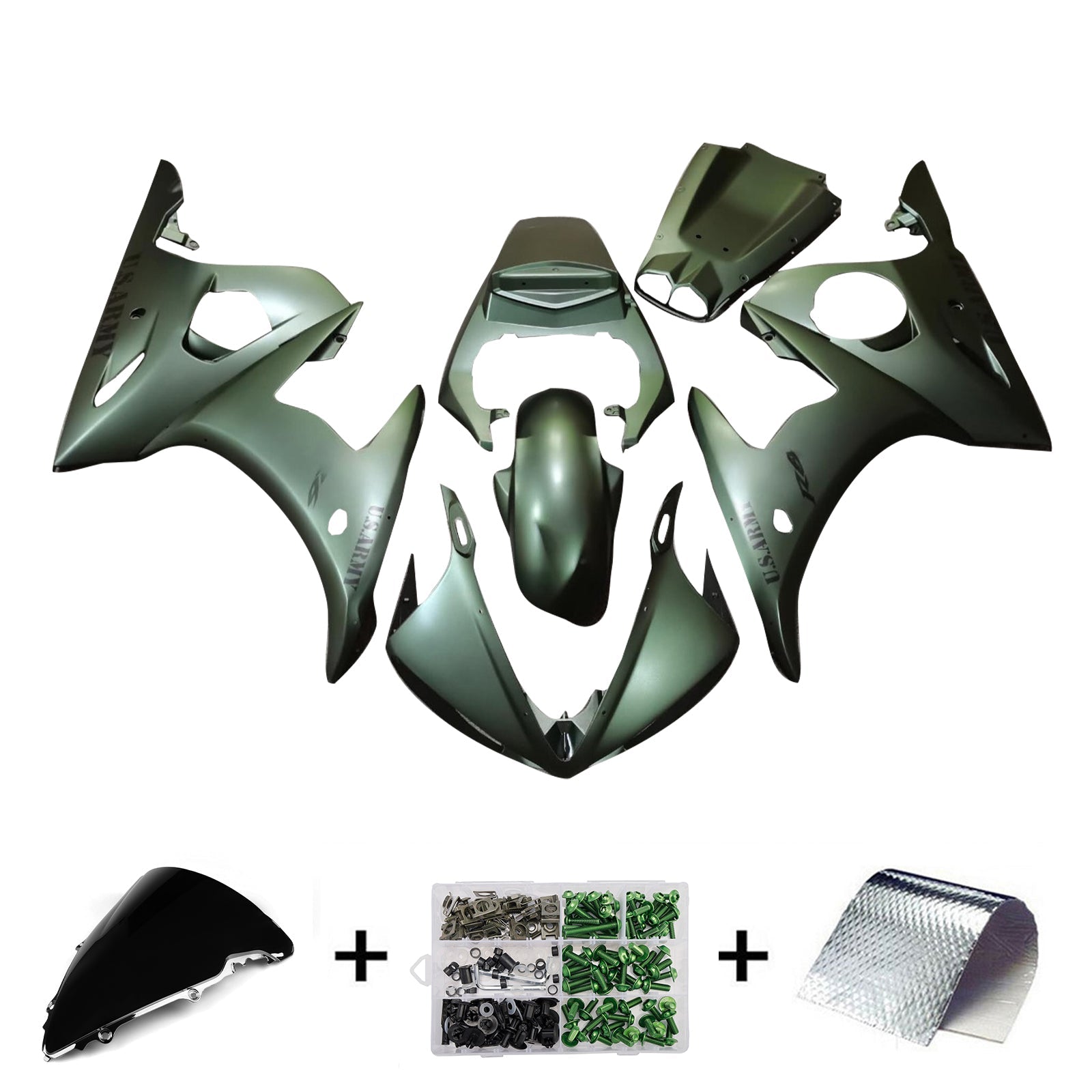 Injection Fairing Kit Bodywork For Yamaha YZF-R6 2003-2004 R6S 2006-2009