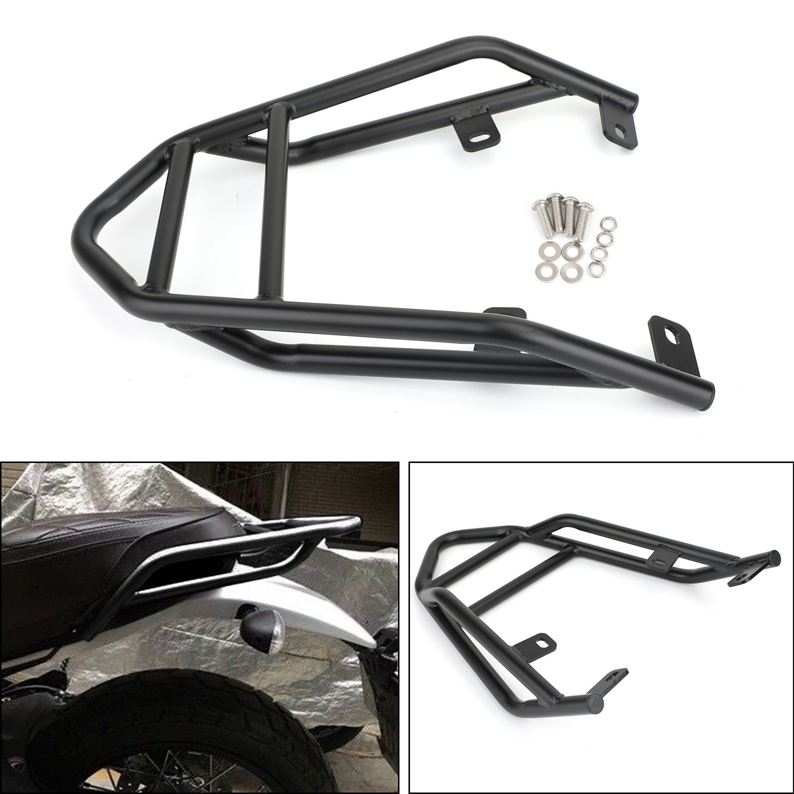 2017-2018 Ducati Scrambler Desert Sled Rear Top Case Carrier Luggage Rack Generic