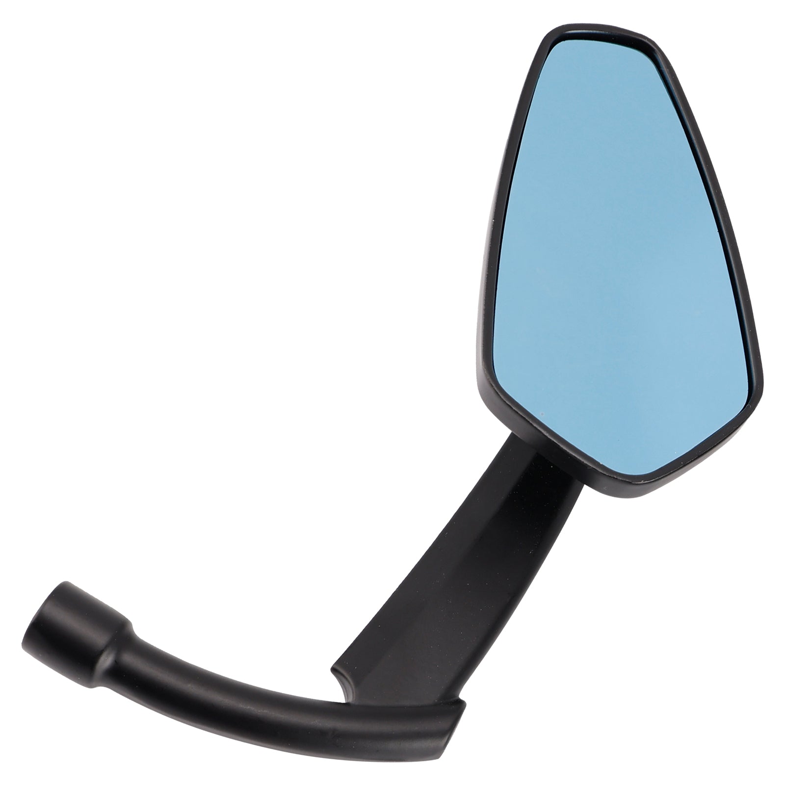 Custom Black Bladeshape Mirrors For Yamaha Chopper Midnight Roadliner Raider