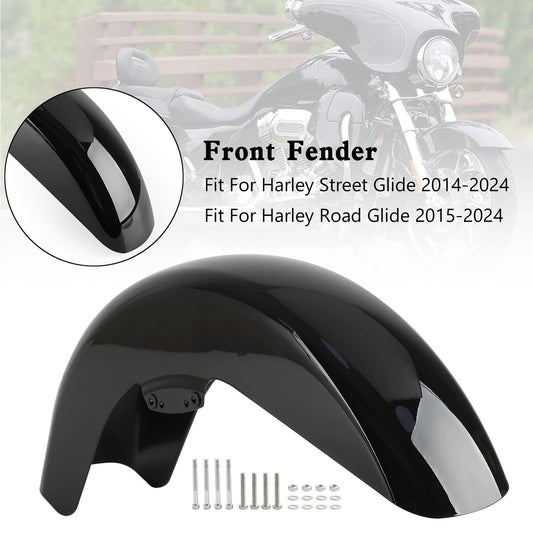 14-24 Touring Street Glide Road Glide ABS Front Fender Mudguard For