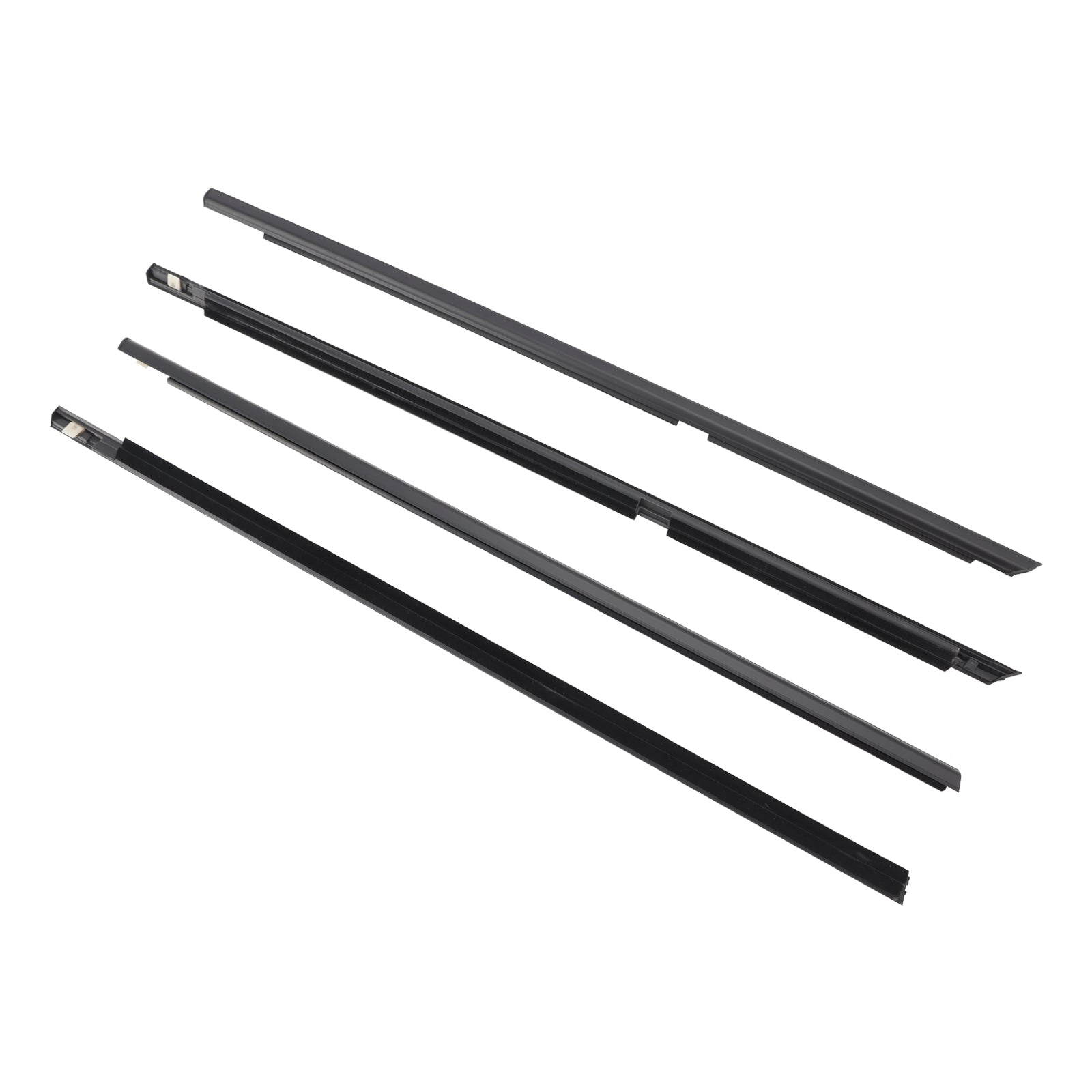 2009-2013 Suzuki Grand Vitara 4PCS Door Glass Belt Outer Molding Weatherstrip 83811-65J00