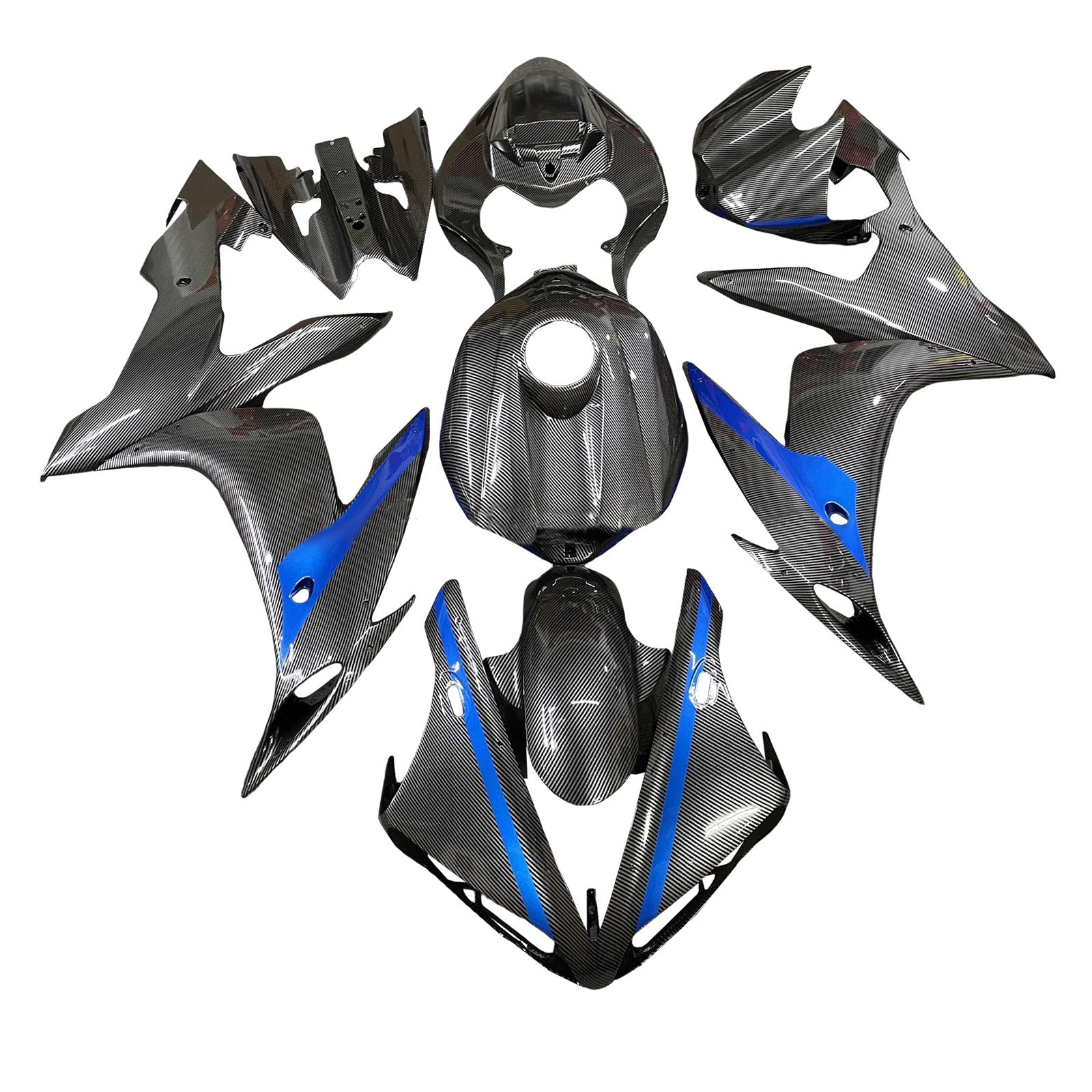 Injection Fairing Kit Bodywork Plastic ABS For Yamaha YZFR1 YZF-R1 2004-2006
