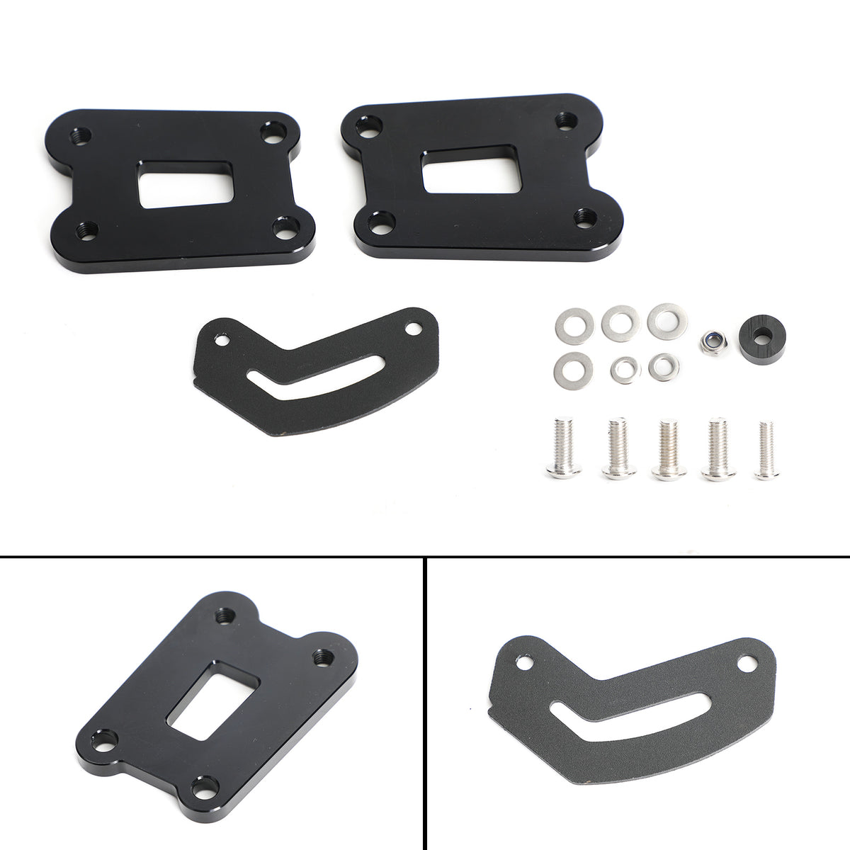 Passenger Footrests Supports Lowering Kit Fit For Yamaha MT09 MT-09 2021