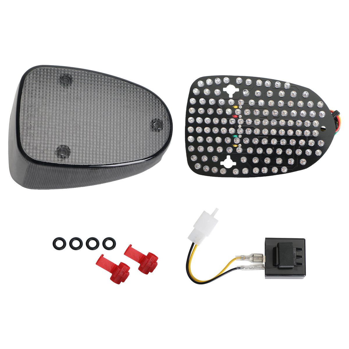 LED Tail Light Turn Signals for YAMAHA Royal Star V-Star Classic Road Star Black