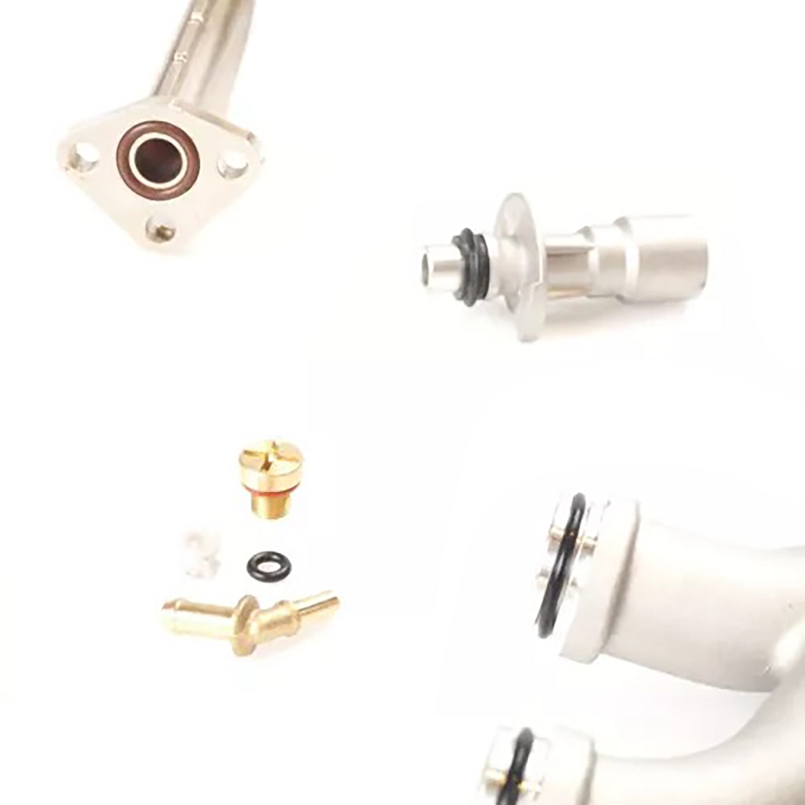 2014-2020 Land Rove Discovery L462 3.0L V6 (AJ126) Upgraded Metal Coolant Water Pipe System Kit LR109401 LR041788