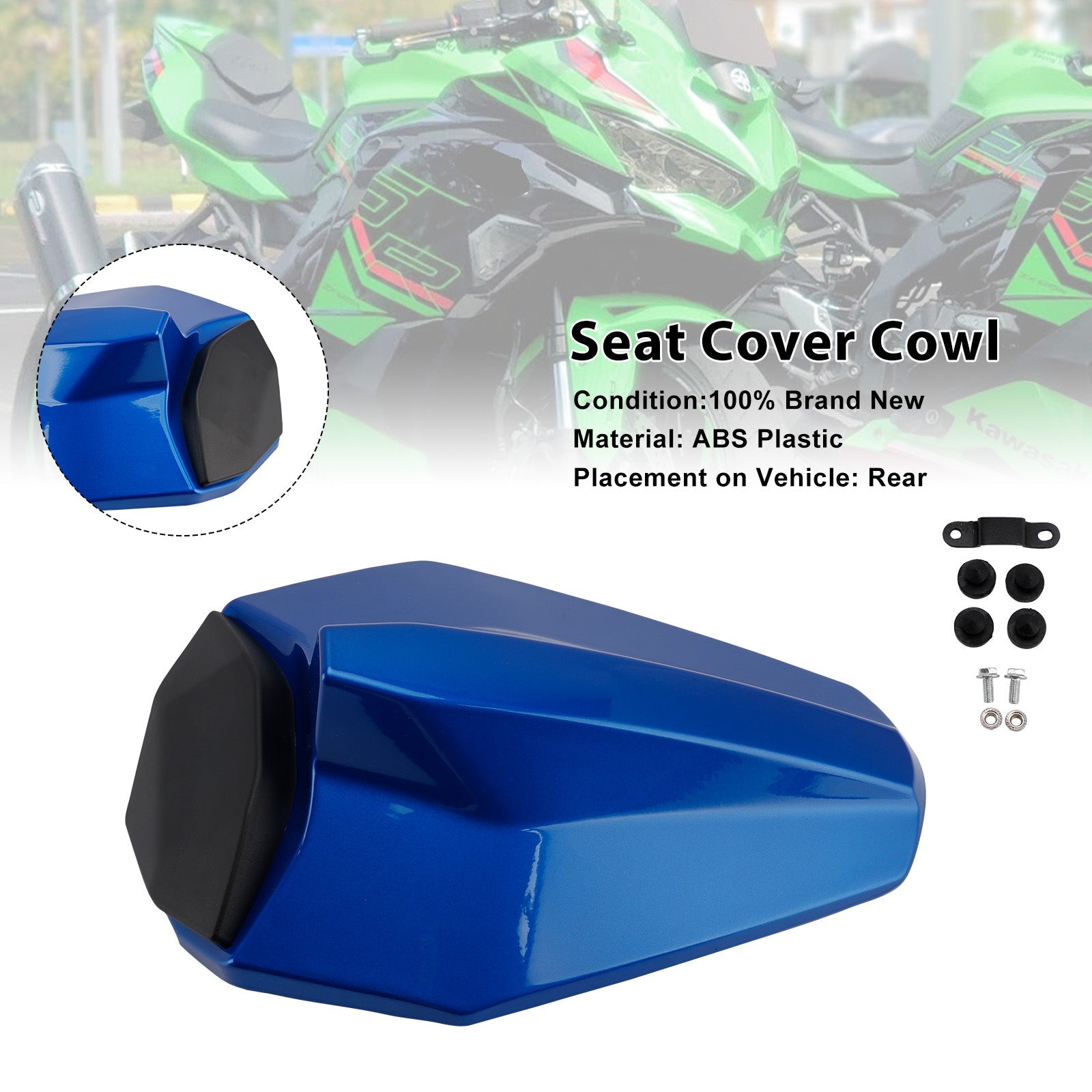 Racing Tail Rear Seat Fairing Cowl for Kawasaki ZX25R ZX4R ZX4RR 2020-2025