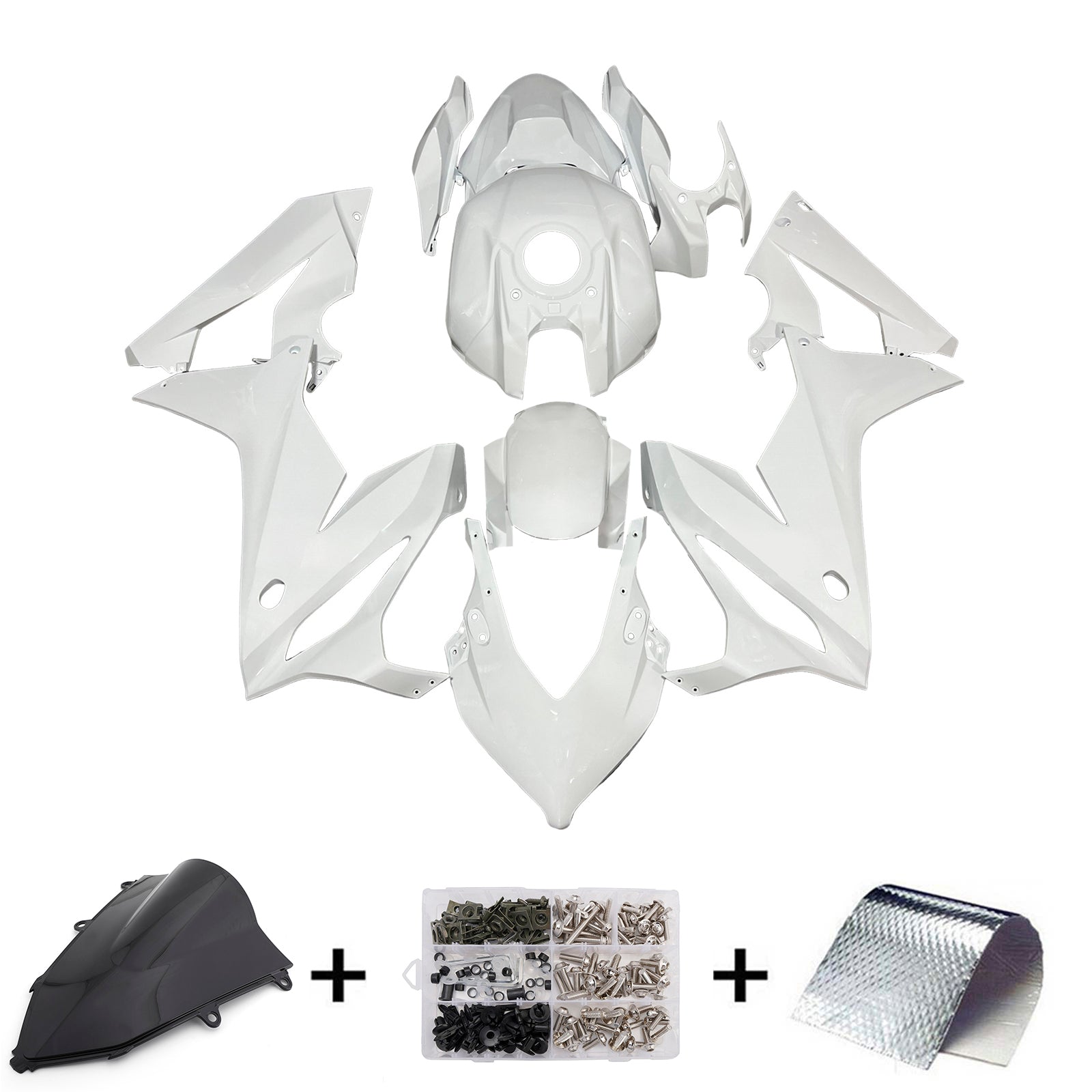 Injection Fairing Kit Bodywork Plastic ABS For Honda CBR650R 2019-2020