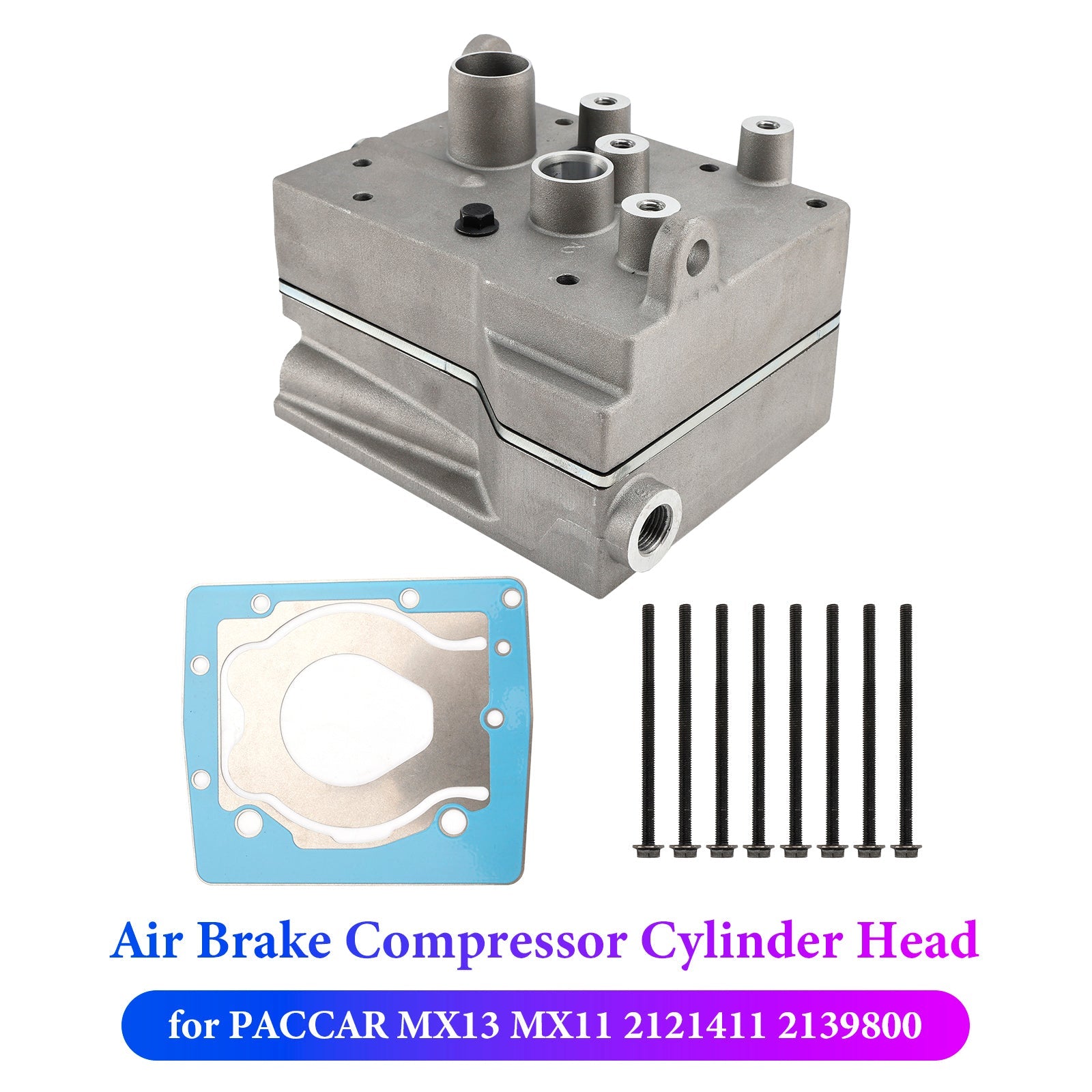 Air Brake Compressor Cylinder Head for PACCAR MX13 MX11 2121411 2139800