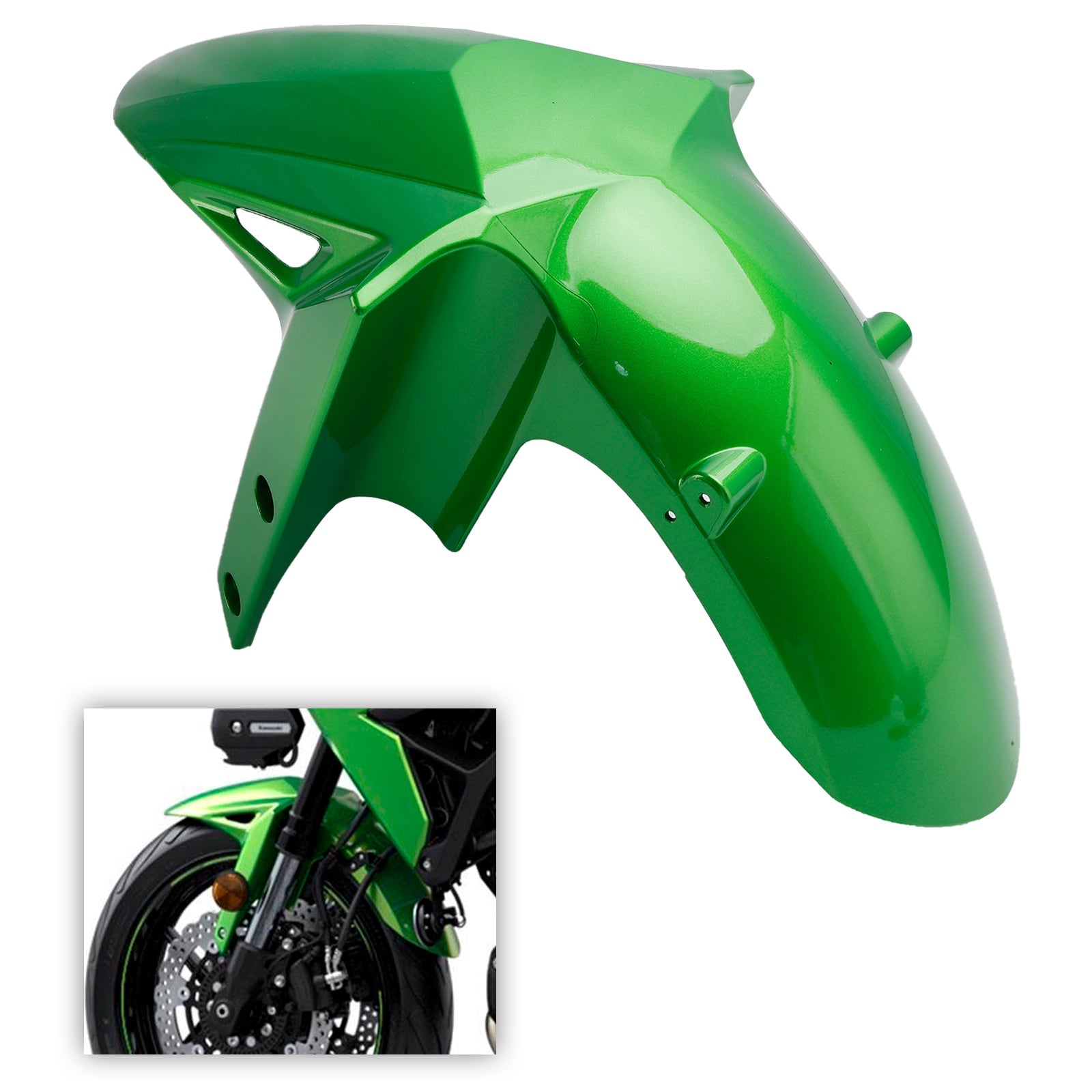 2022-2024 Kawasaki Versys 650 KLE650 Front Fender Mudguard Fairing
