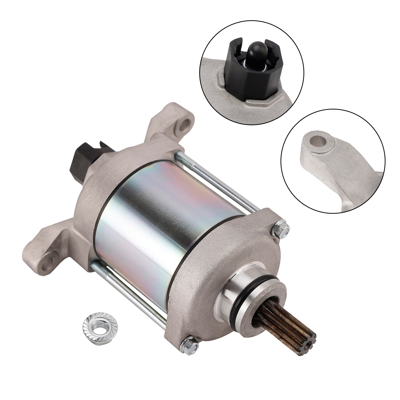 2014 Suzuki LT-A400 KingQuad 400 ASi 2WD Replace Starter Motor 31100-38F10 31100-38F20 Generic