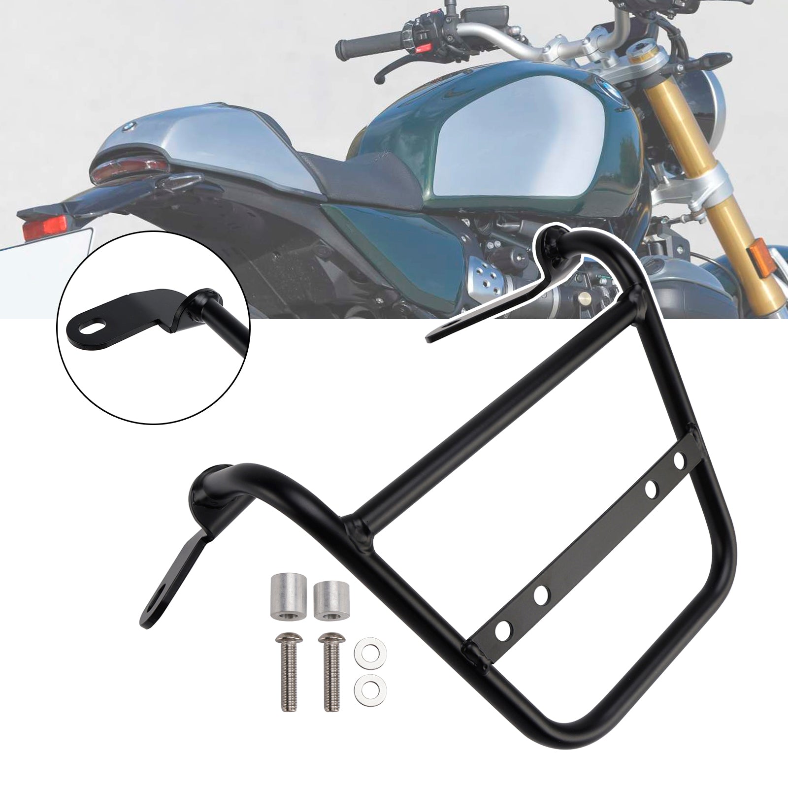 Luggage Rack Side Saddle Bag Mount Bracket Left For Bmw R12 Ninet 2024-2025