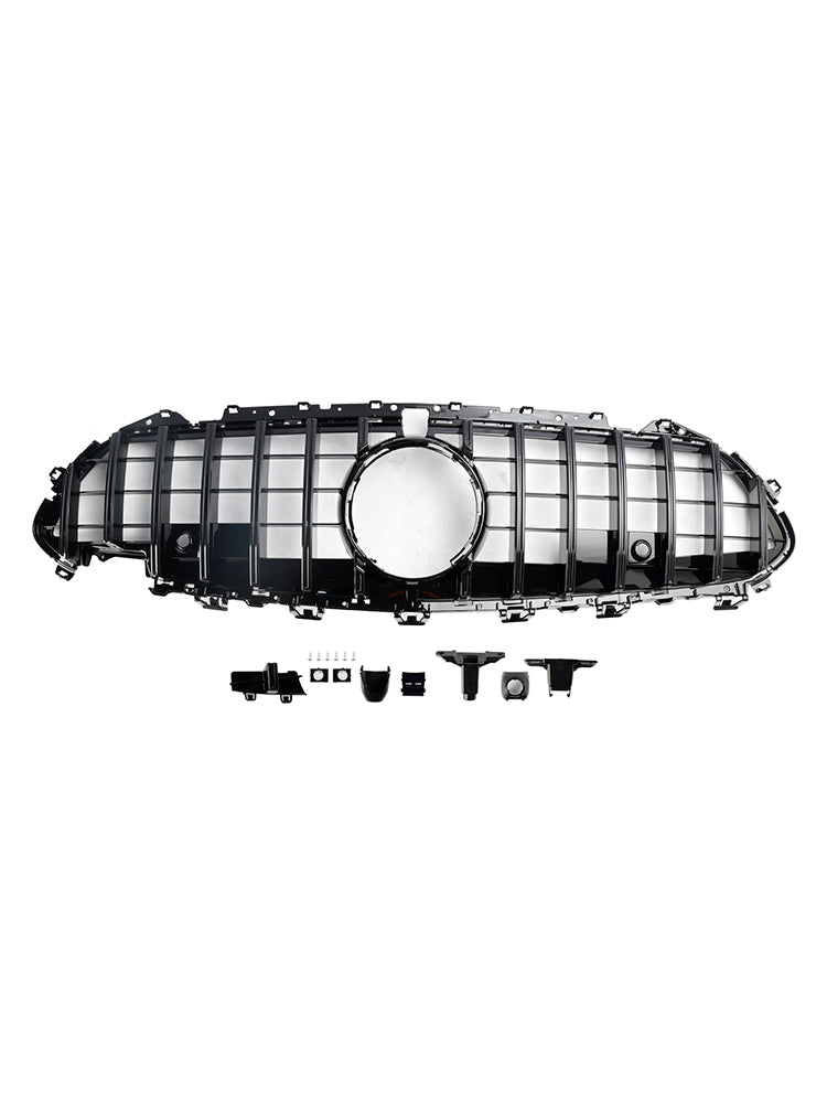 2018 2019 2020 2021 2022 2023 2024 Mercedes CLS C257 W257 Coupe Black Front Bumper Grill Grille