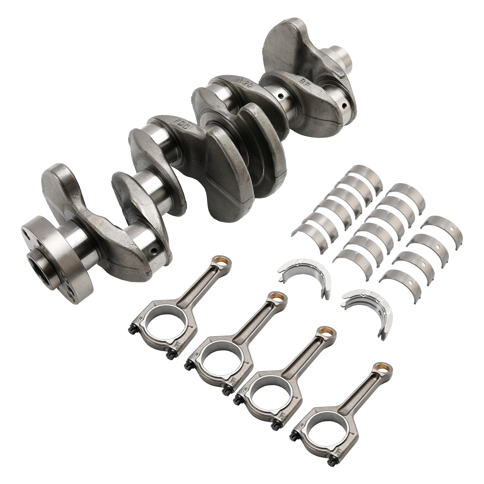 04/2014 - 07/2016 BMW 2 SERIES CABRIOLET F23 Engine Crankshaft & Connecting Rod & Bearings 11217640165 11247624616