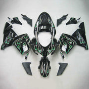 2004-2005 Kawasaki ZX10R Amotopart Injection Fairing Kit Bodywork Plastic ABS #108