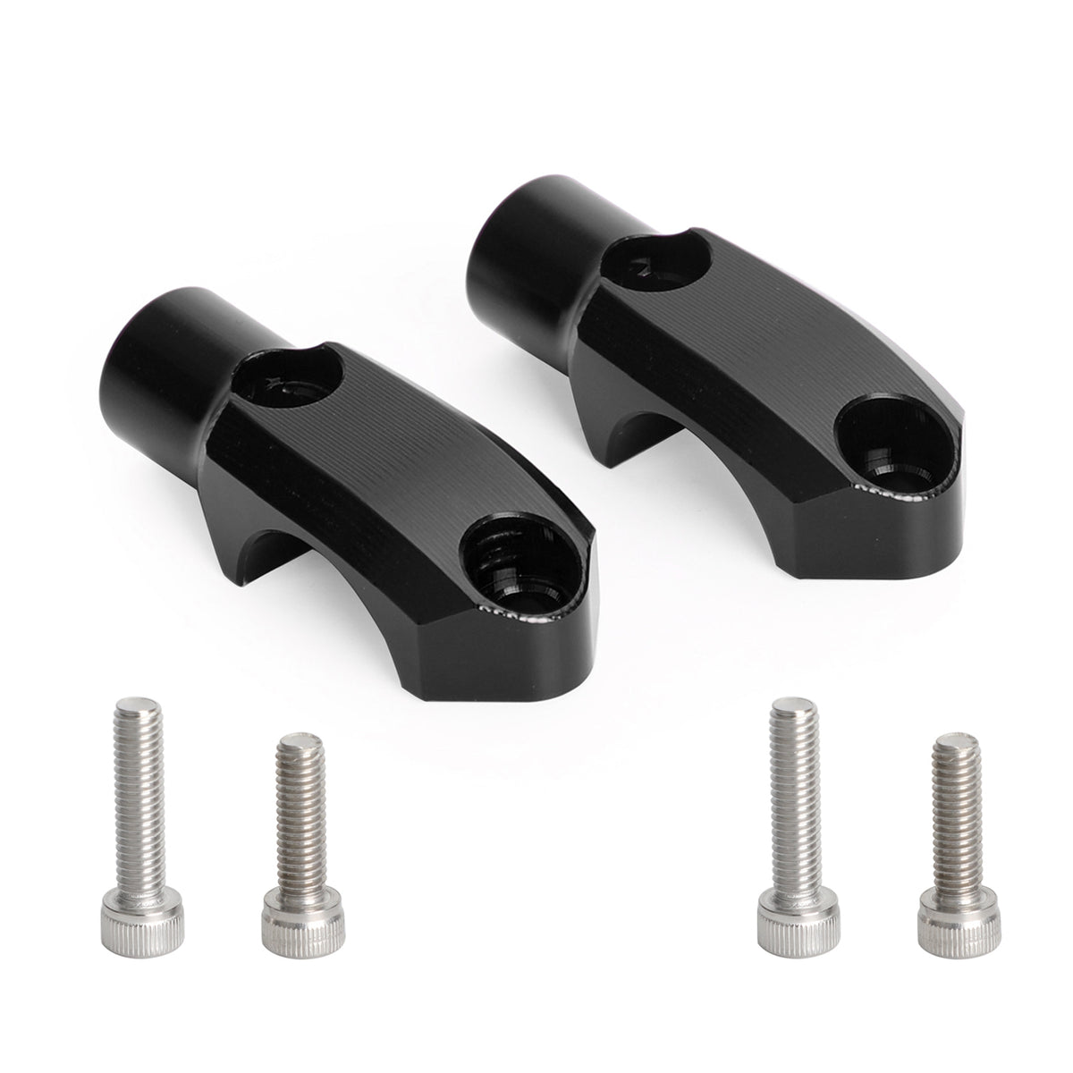 Master Cylinder Clamp Mirror Mount For BMW R1200GS R1250GS ADV R1200R R1250R BK