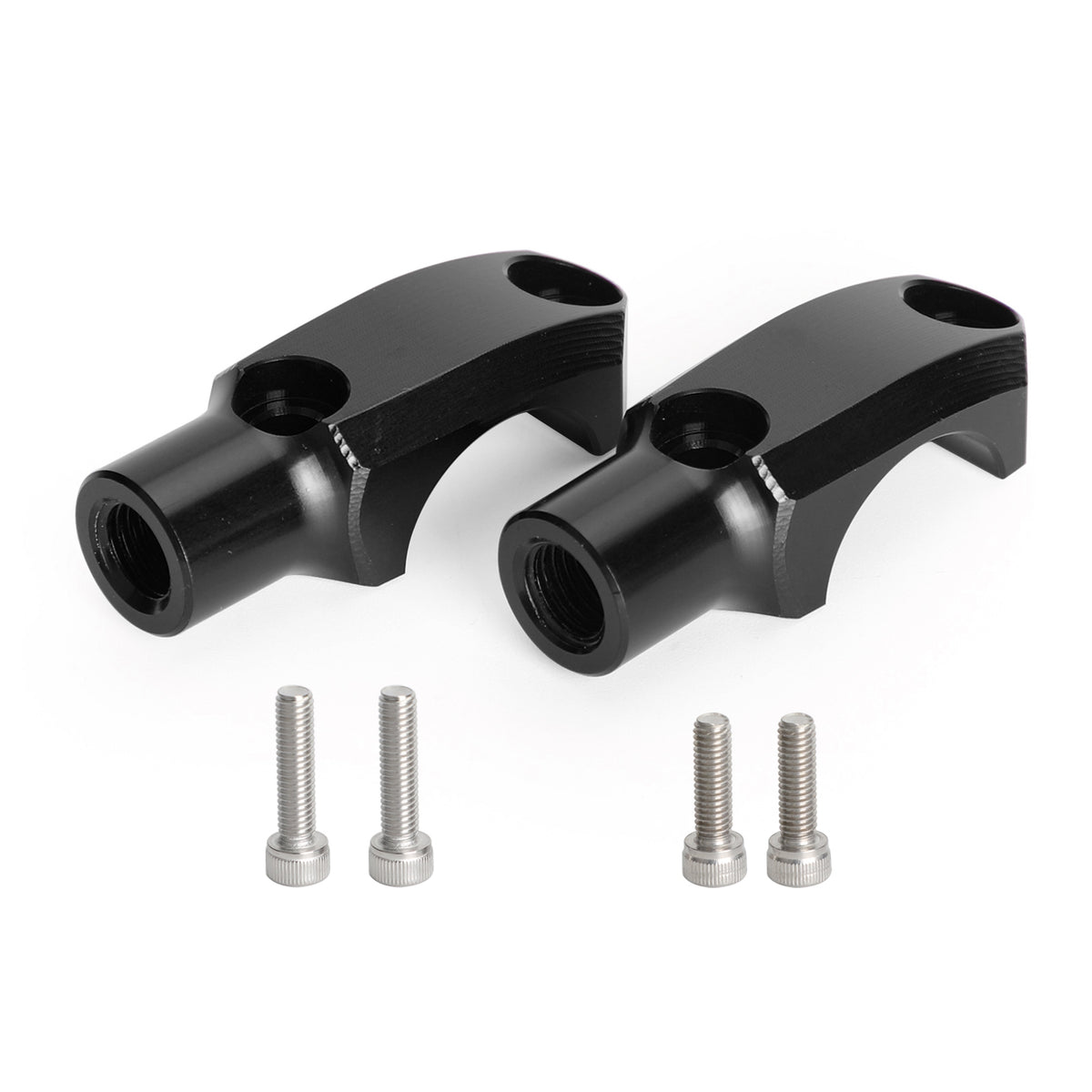 CNC Master Cylinder Handlebar Clamp 10mm Mirror Mount 32mm Center Fit for Honda